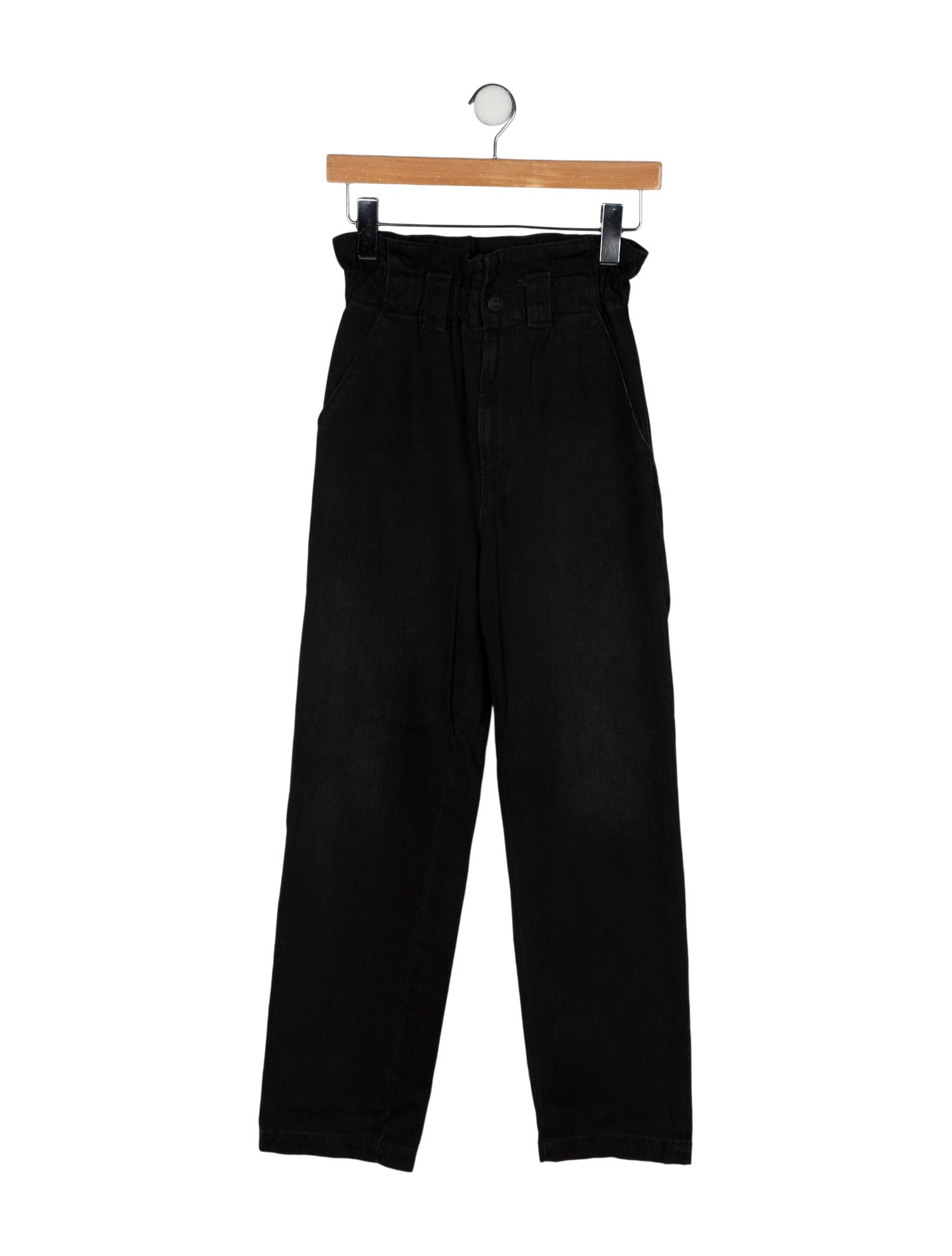 Mother High-Rise Straight Leg Jeans