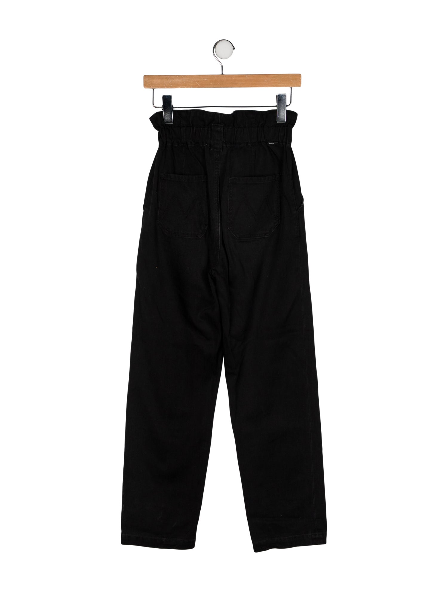 Mother High-Rise Straight Leg Jeans