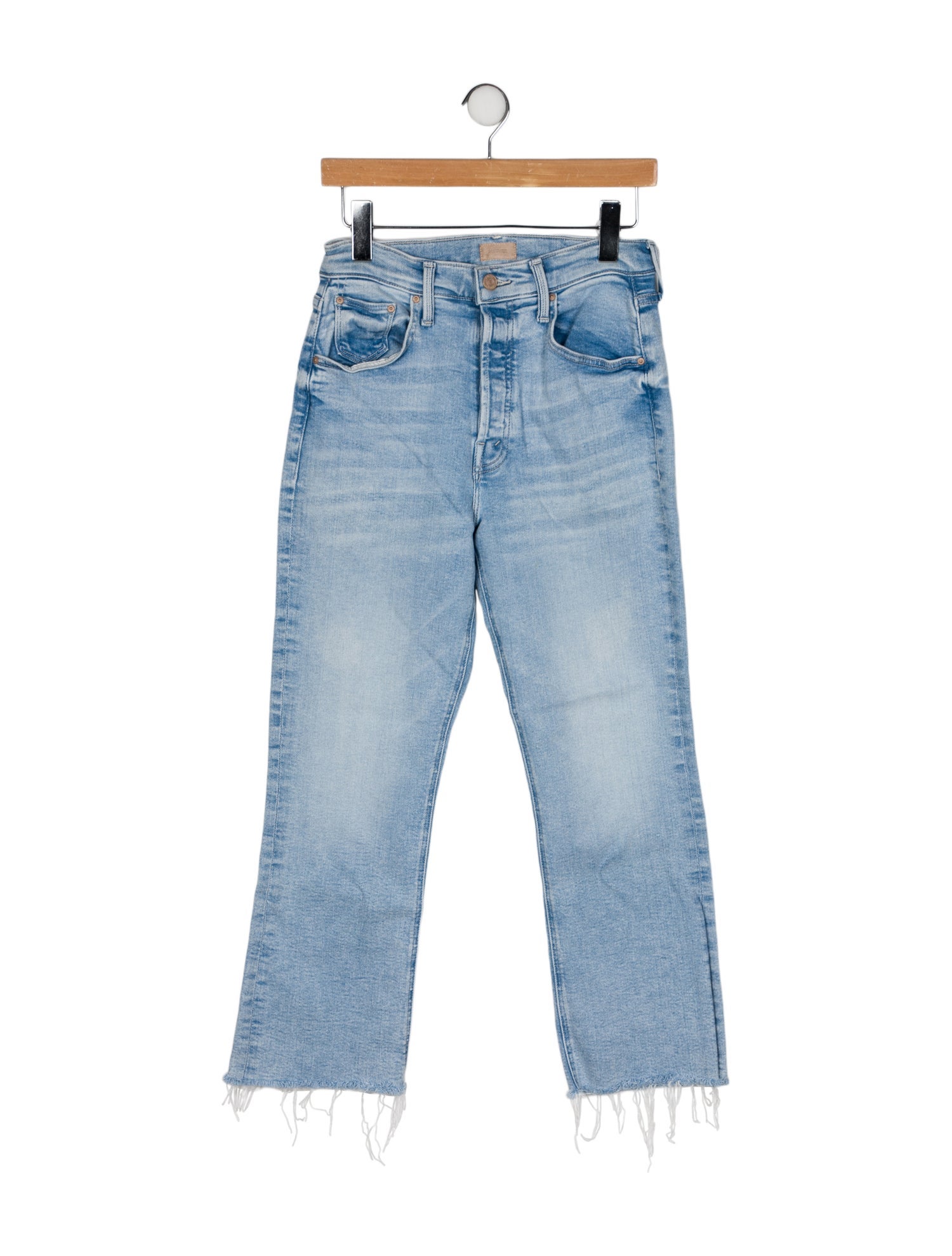 Mother High-Rise Straight Leg Jeans