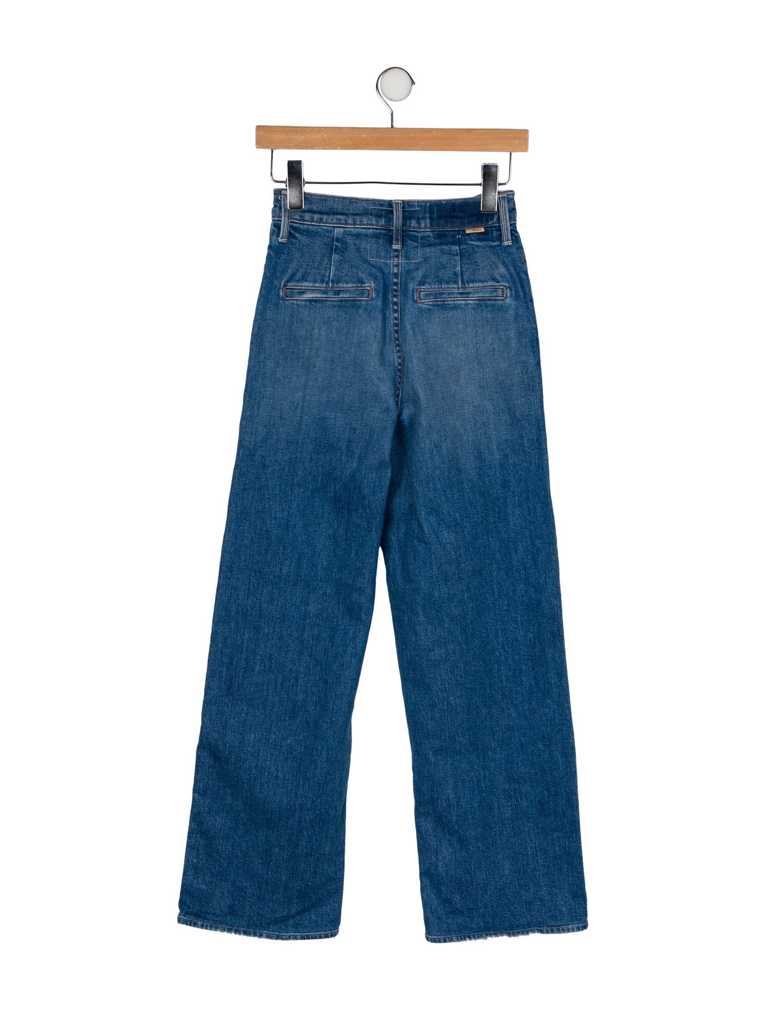 Mother High-Rise Wide Leg Jeans