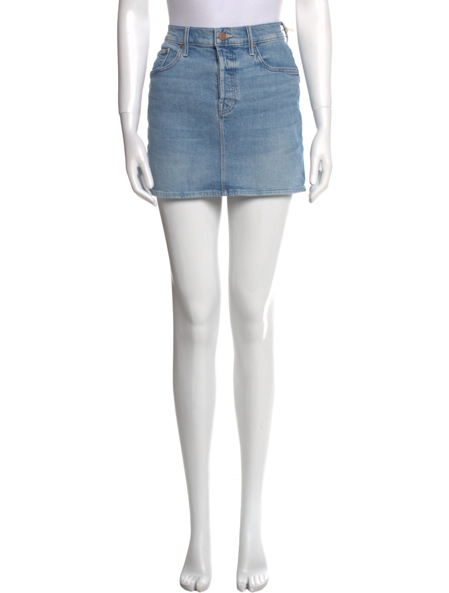 Mother Distressed Accents Mini Skirt w/ Tags