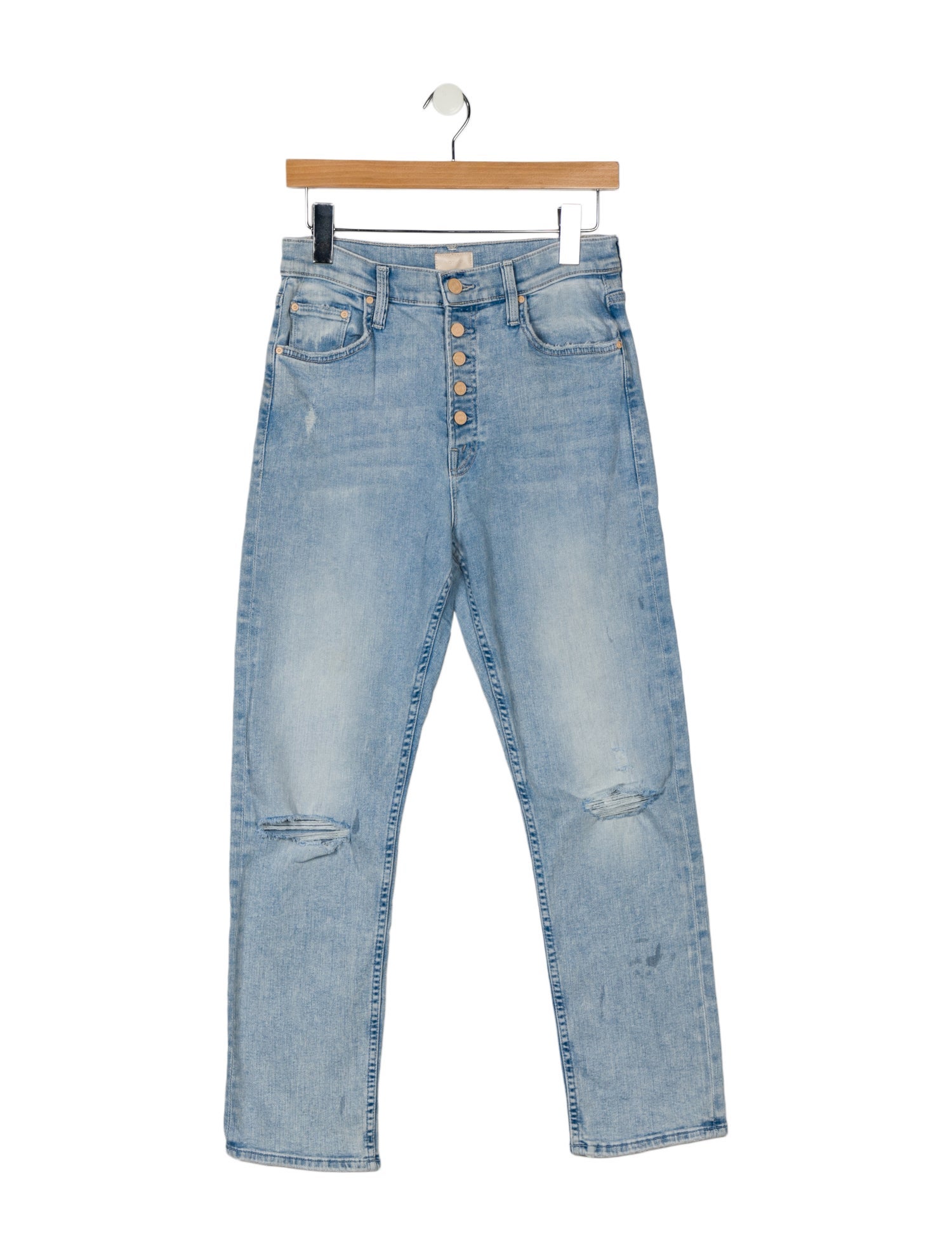 Mother 'Pixie' Straight Leg Jeans