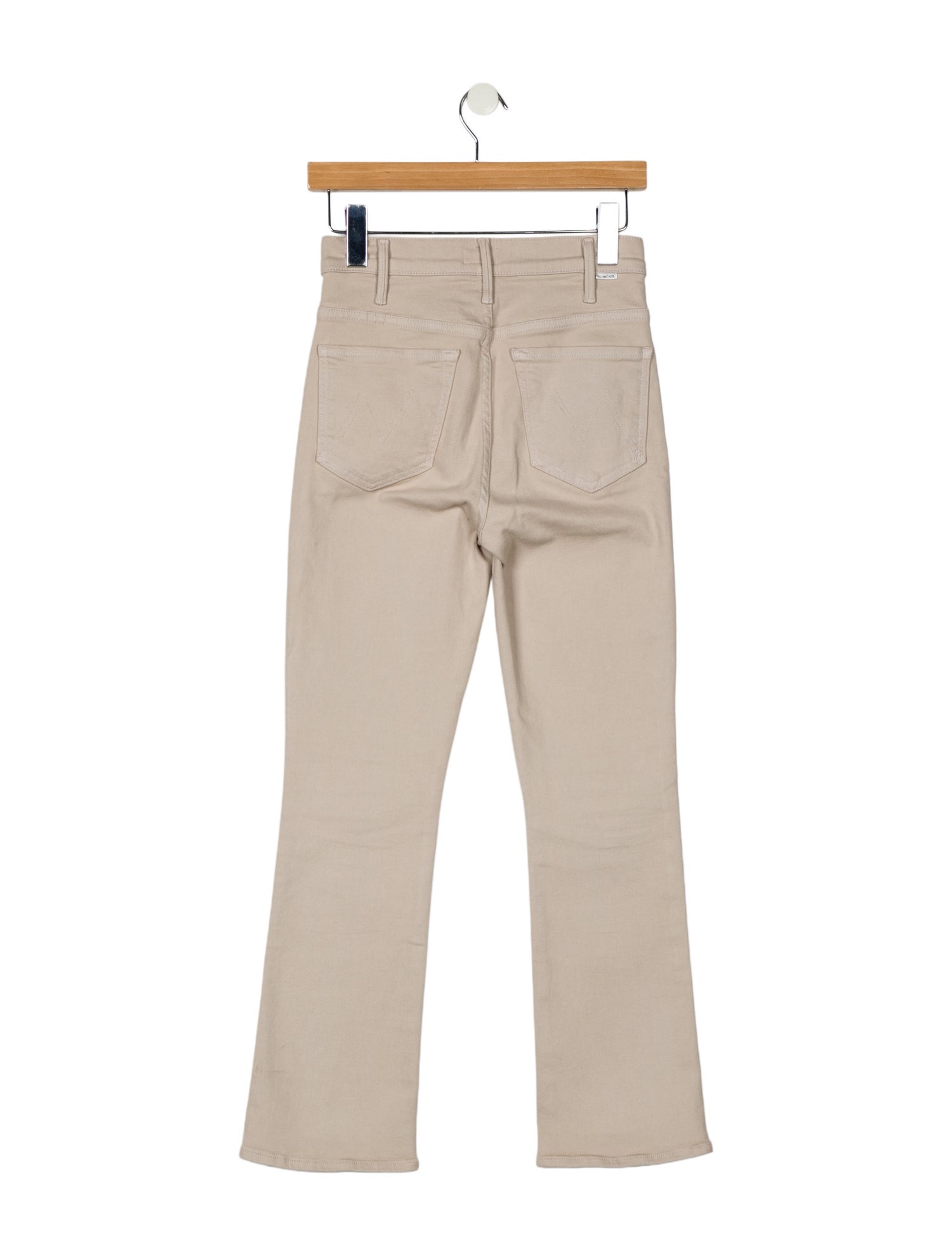 Mother Mid-Rise Straight Leg Jeans