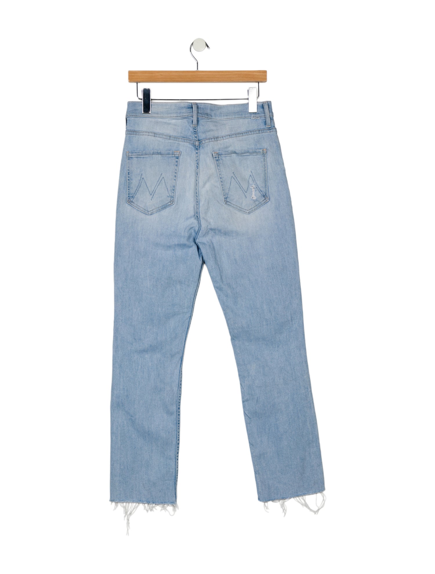 Mother High-Rise Straight Leg Jeans