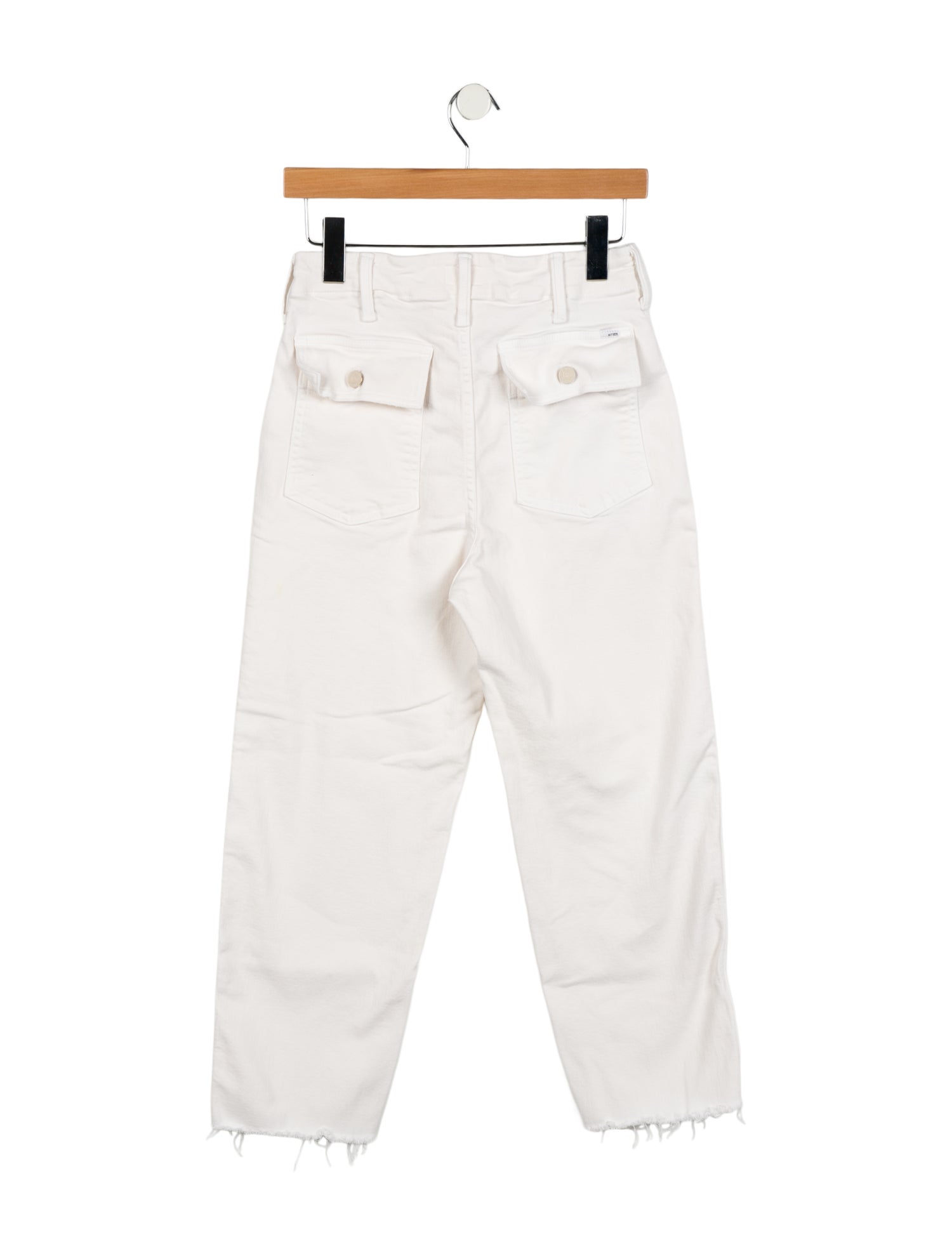 Mother High-Rise Straight Leg Jeans