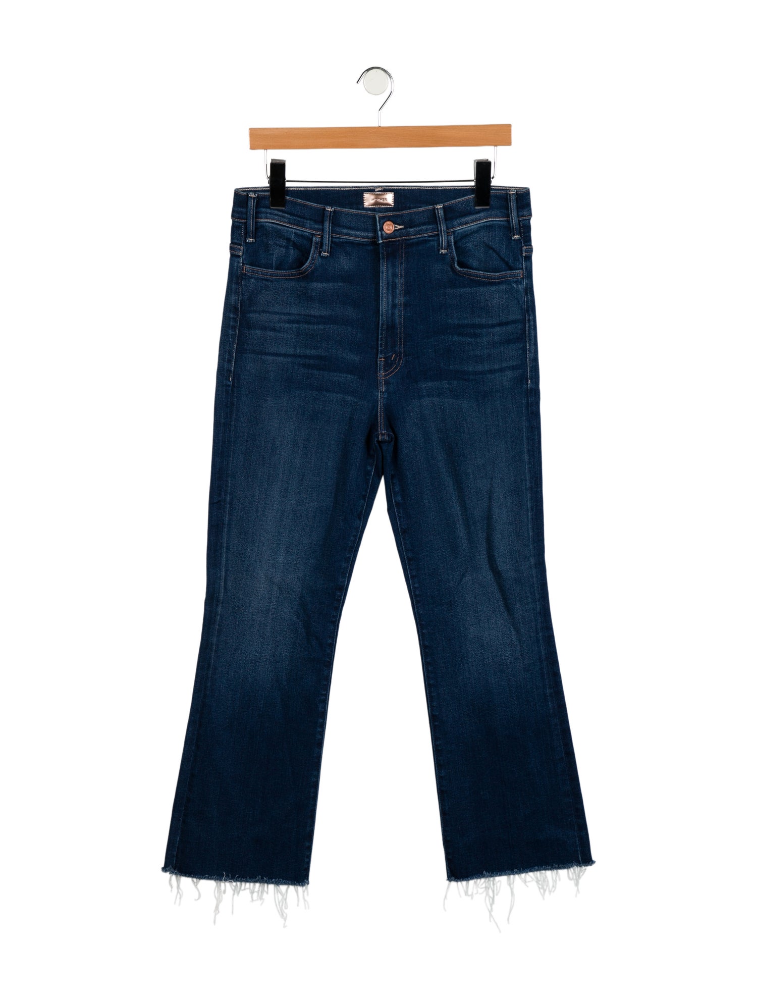 Mother High-Rise Straight Leg Jeans