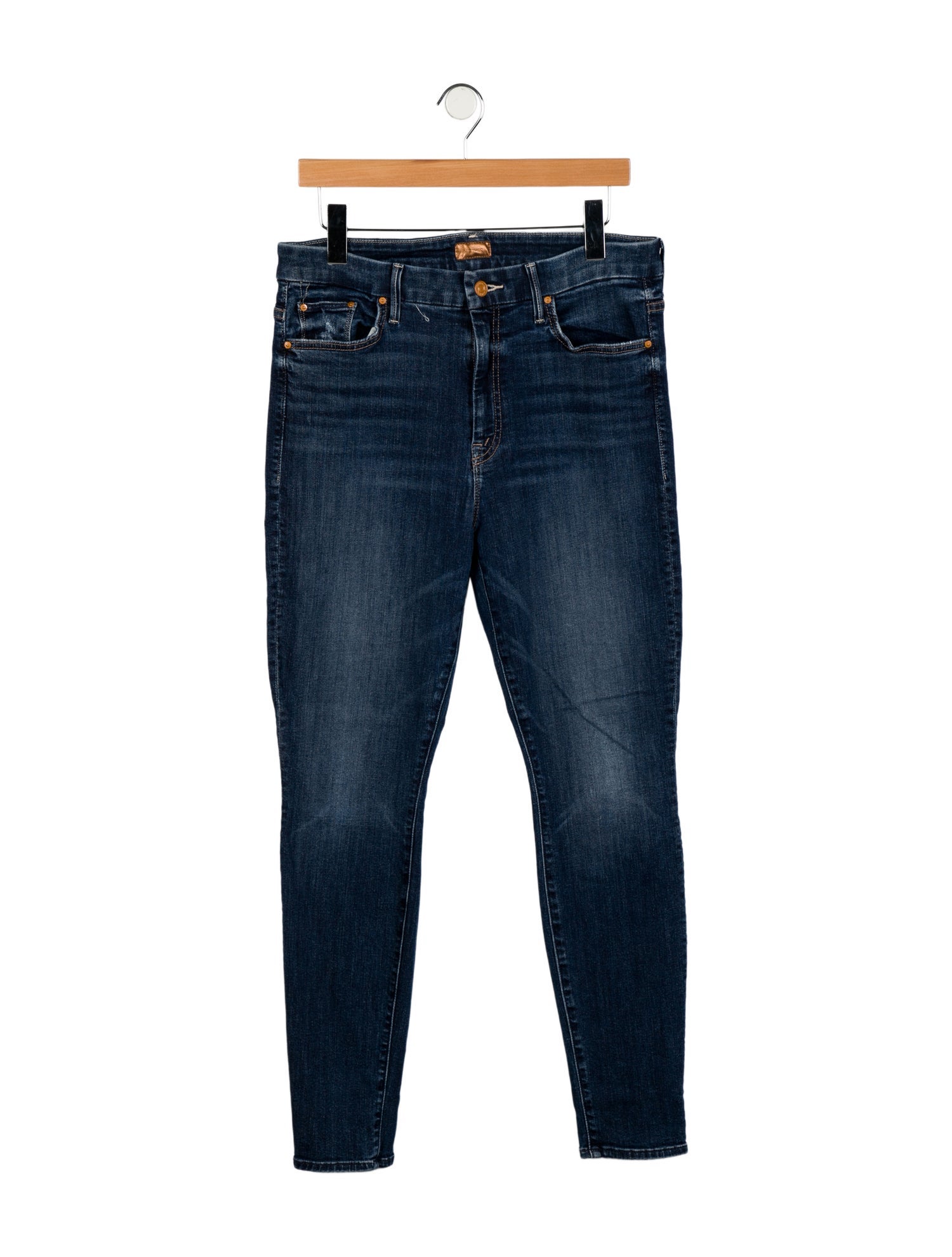 Mother High-Rise Skinny Leg Jeans