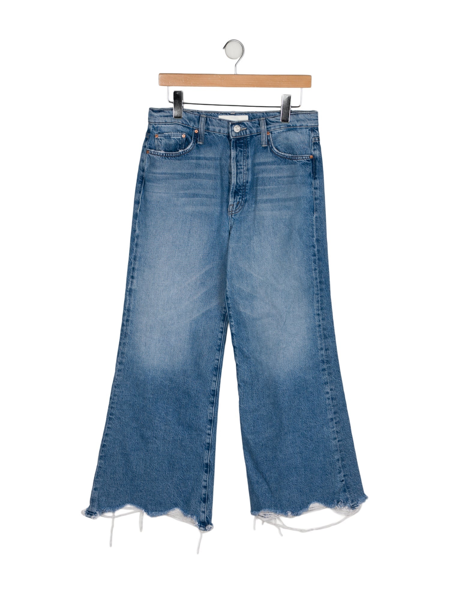 Mother High-Rise Wide Leg Jeans