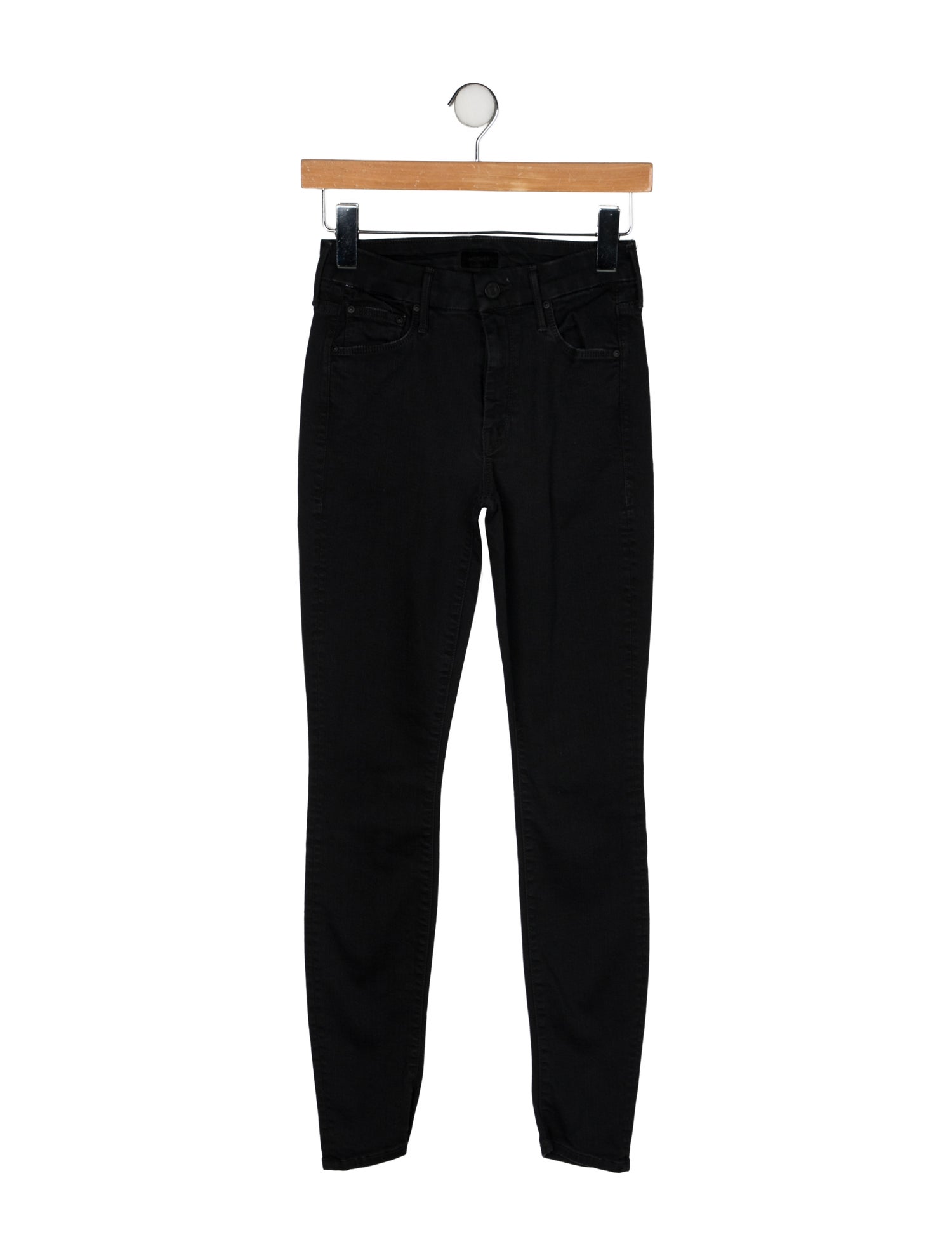 Mother Mid-Rise Skinny Leg Jeans