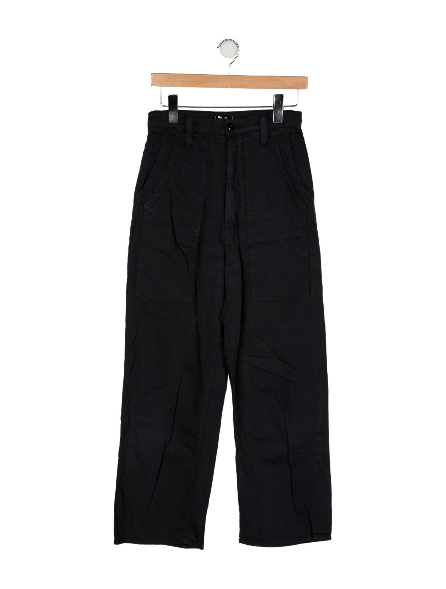 Mother High-Rise Wide Leg Jeans