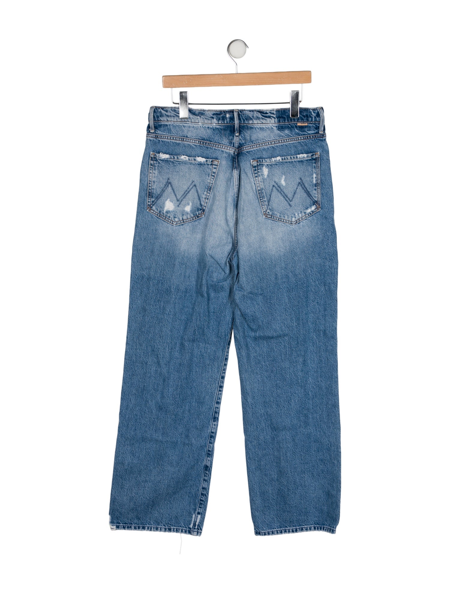 Mother High-Rise Wide Leg Jeans