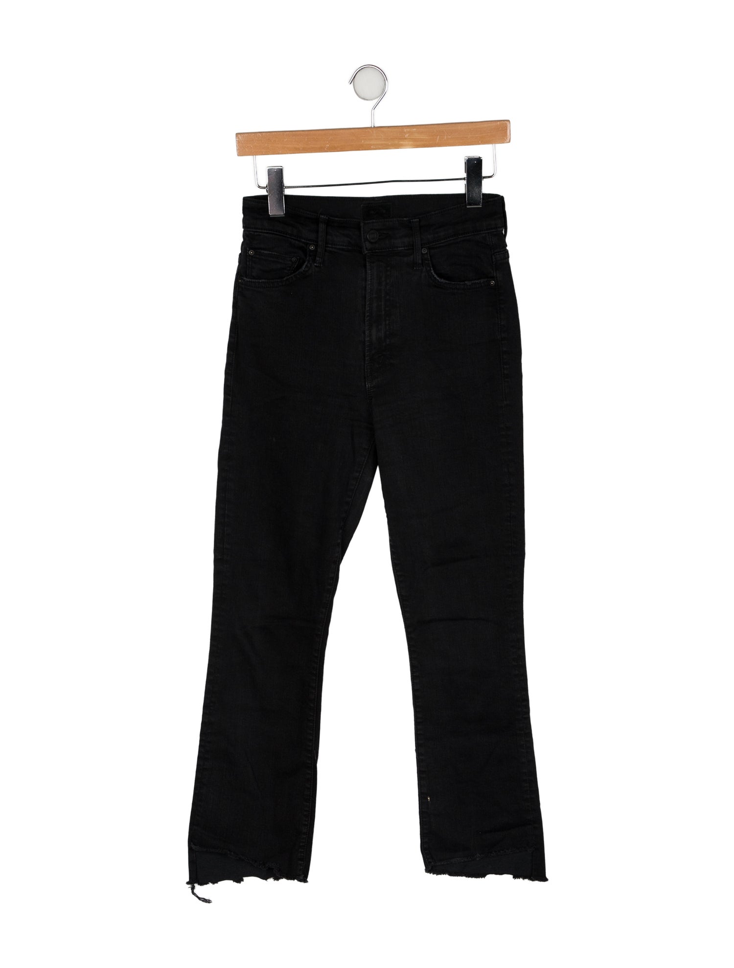 Mother Mid-Rise Straight Leg Jeans