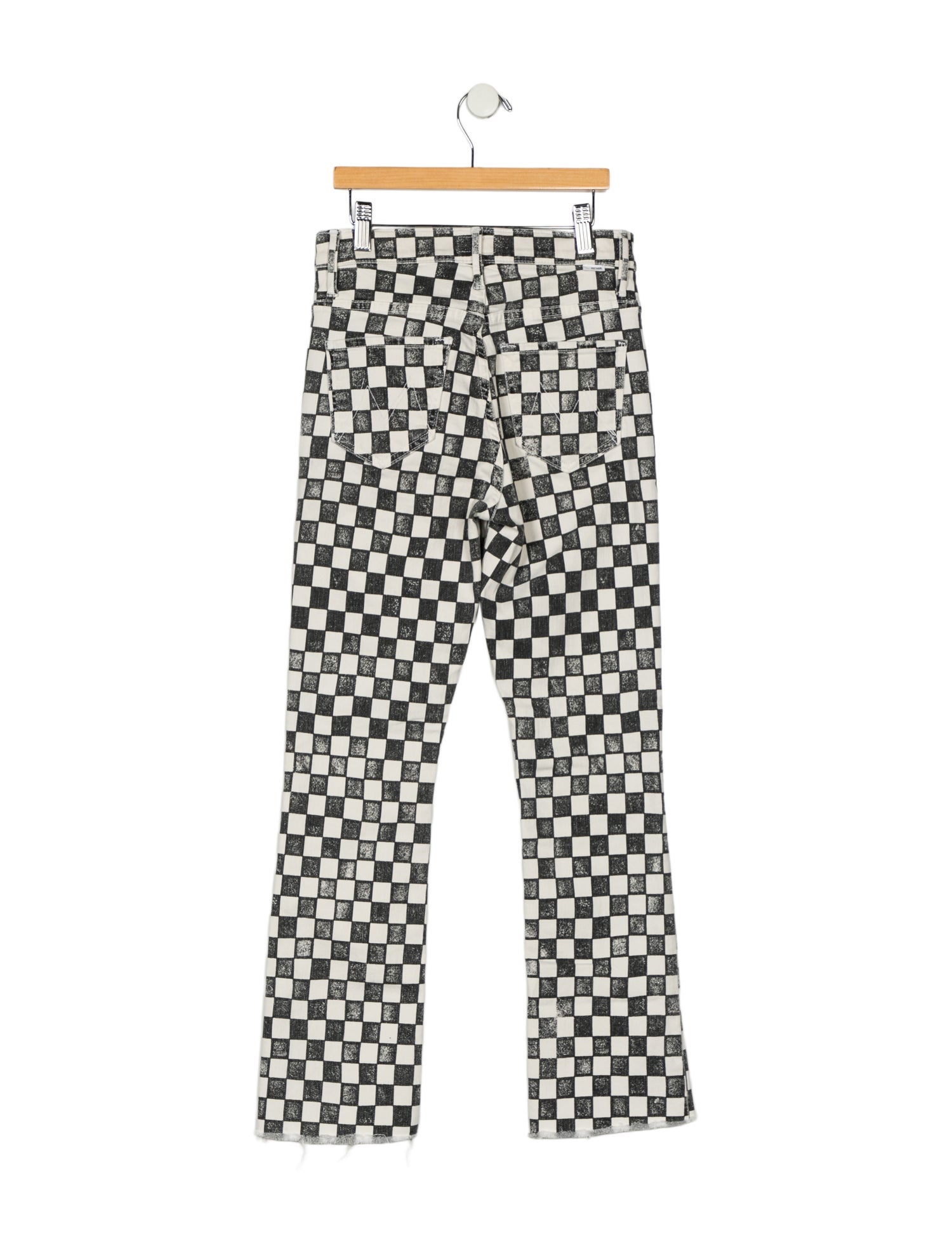 Mother Mid-Rise Straight Leg Jeans