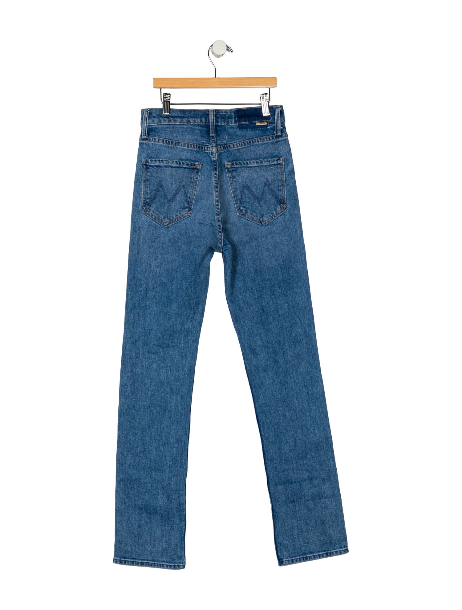 Mother High-Rise Straight Leg Jeans