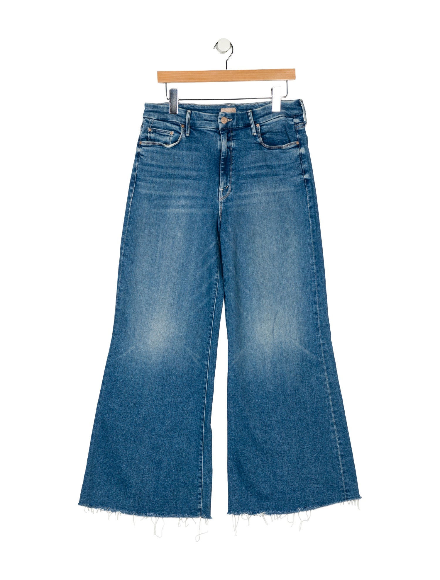 Mother High-Rise Wide Leg Jeans