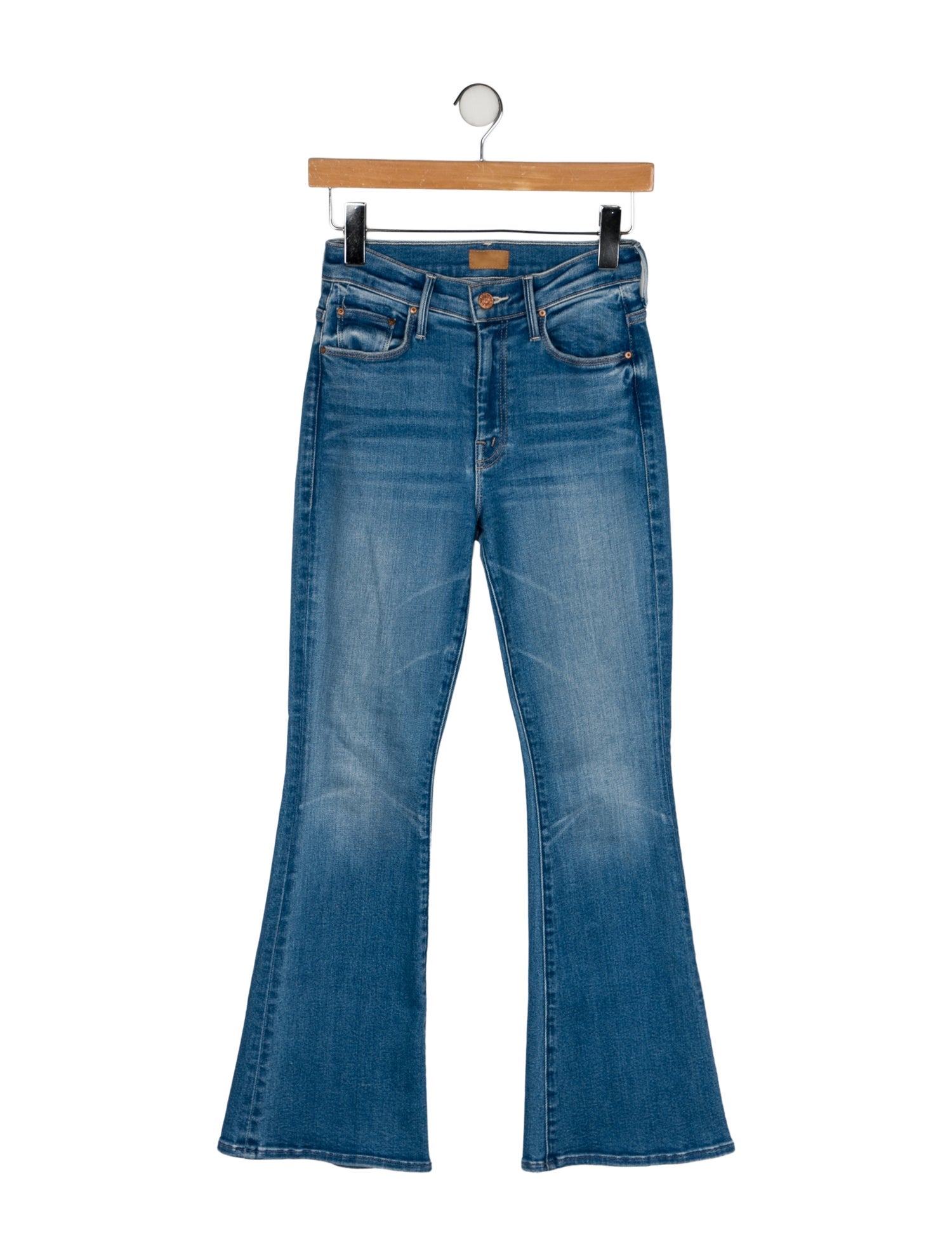 Mother High-Rise Wide Leg Jeans