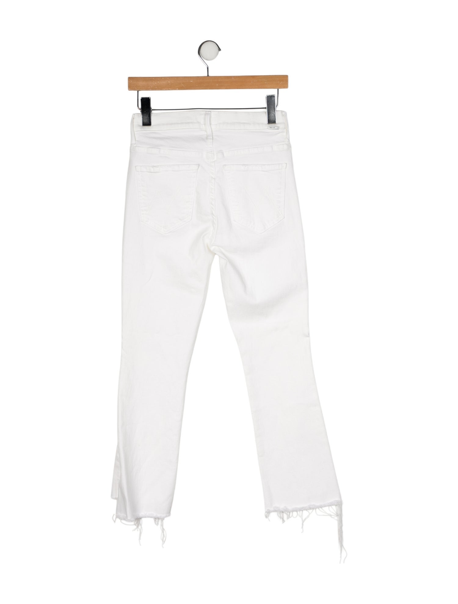 Mother Mid-Rise Straight Leg Jeans
