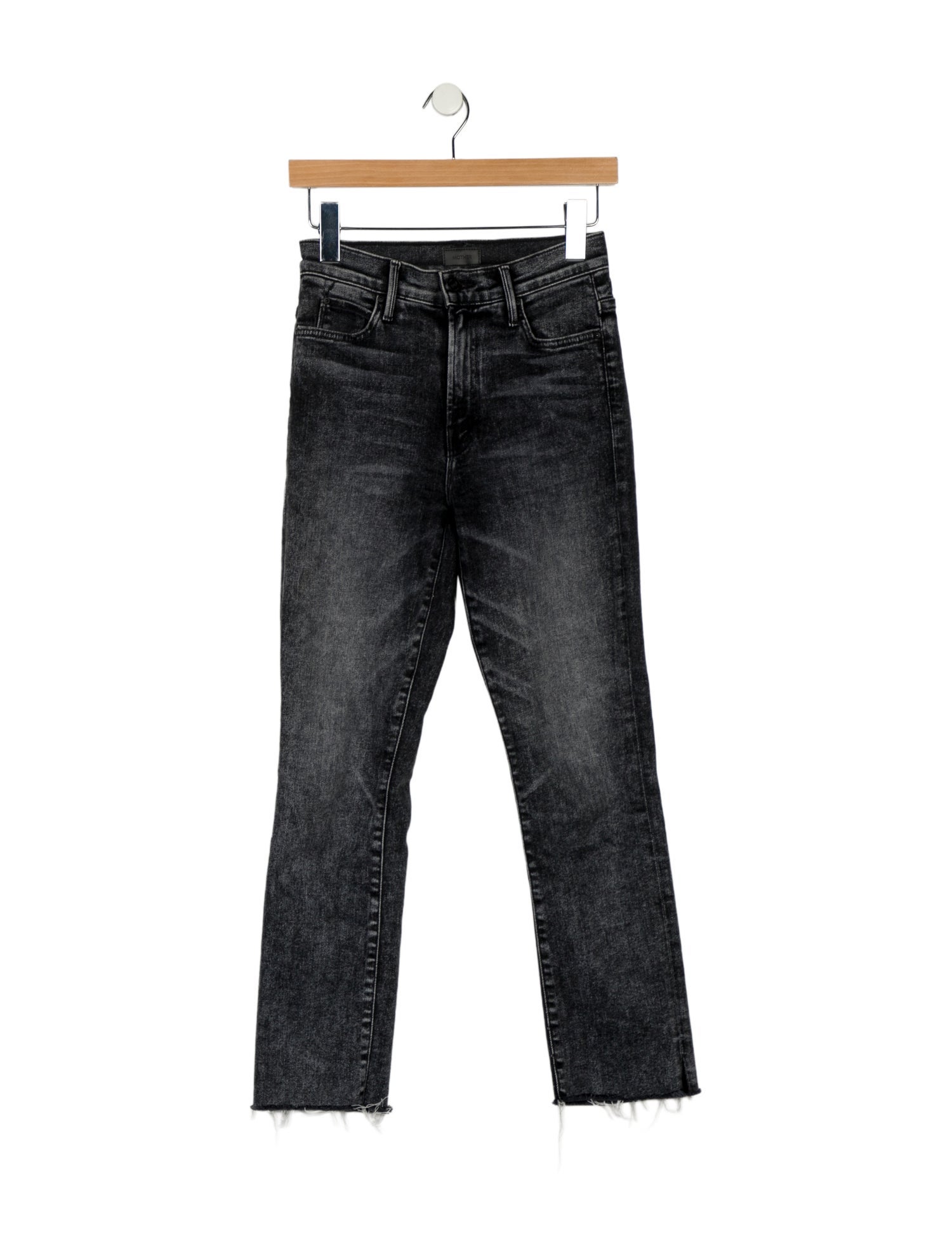 Mother Mid-Rise Straight Leg Jeans