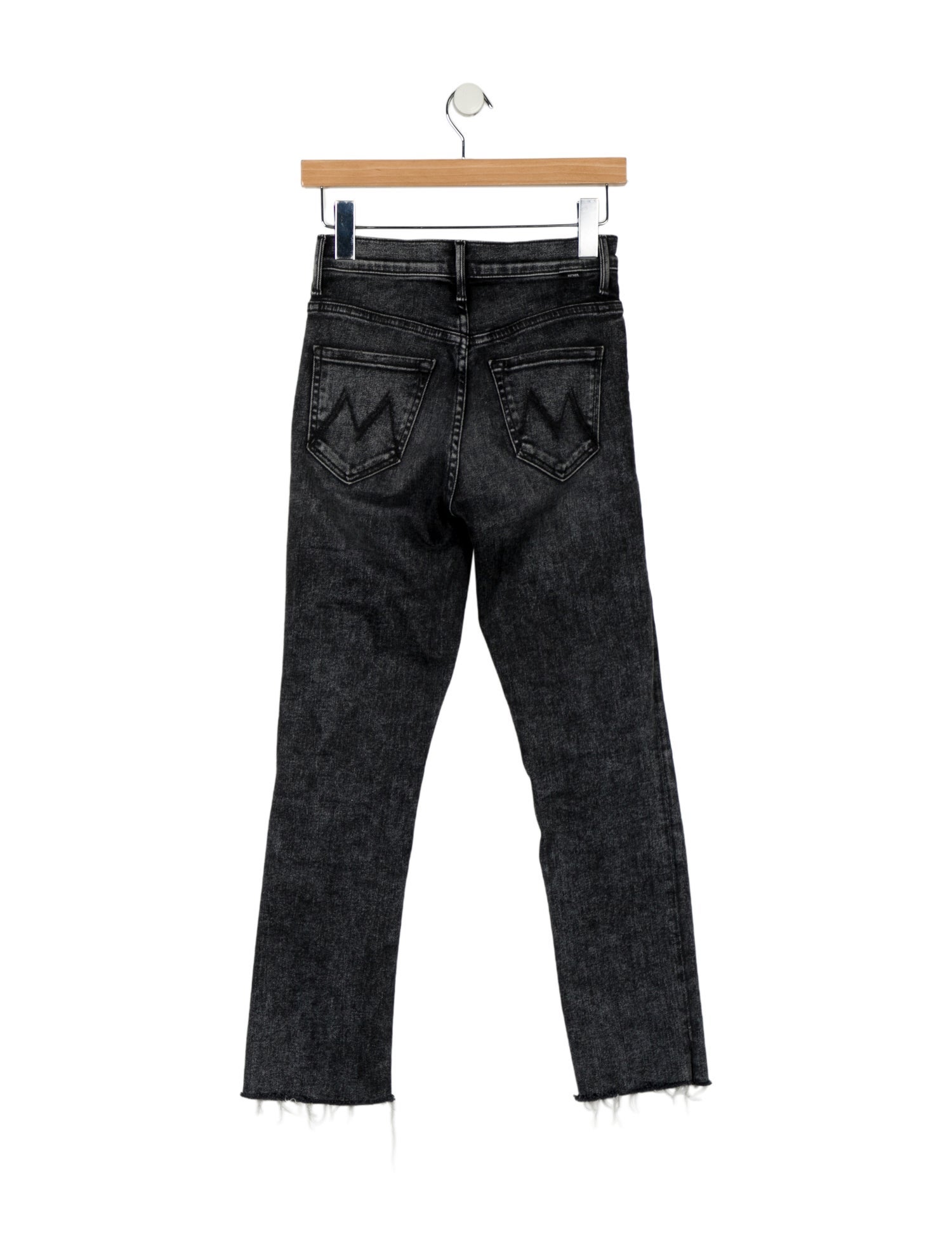 Mother Mid-Rise Straight Leg Jeans