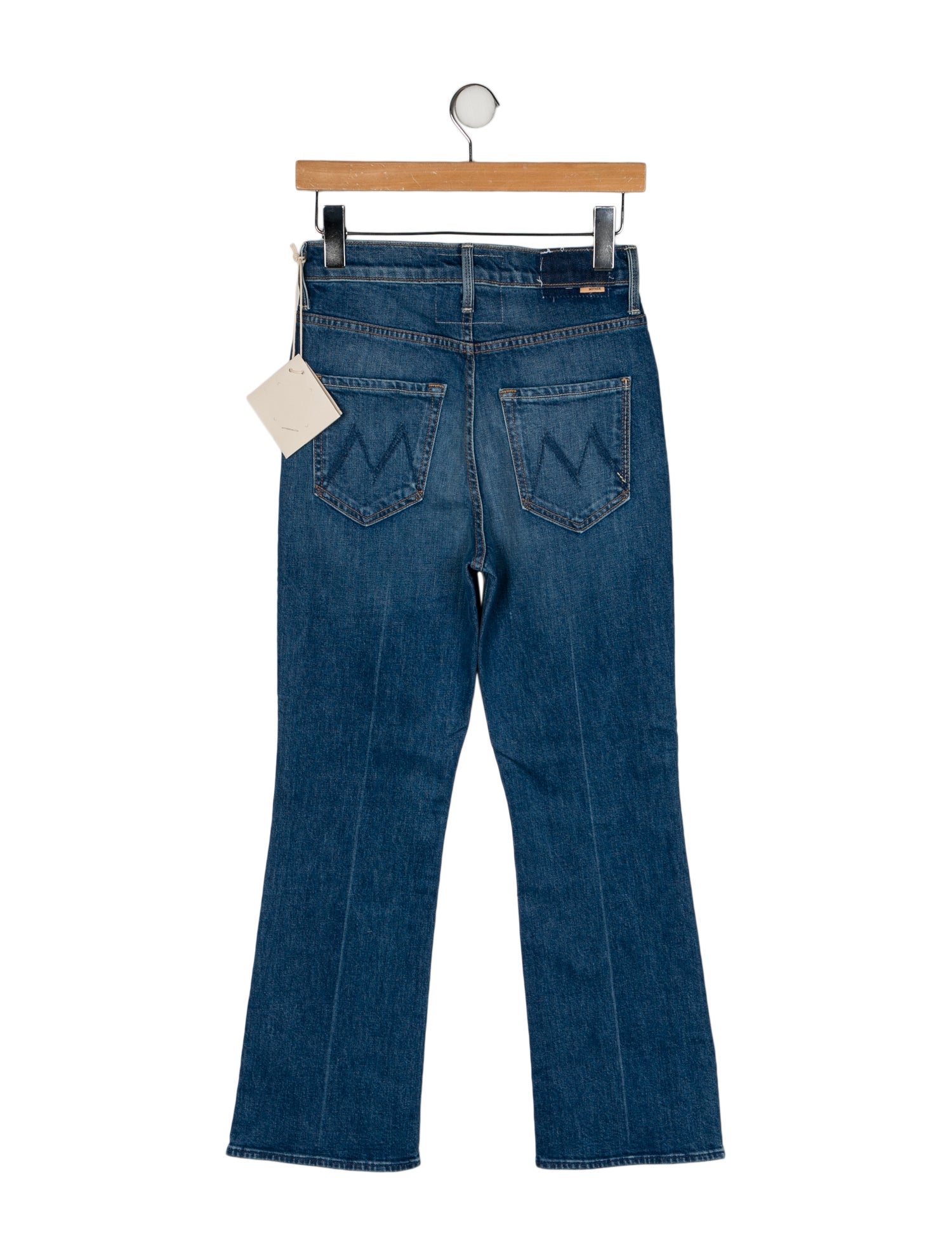 Mother High-Rise Straight Leg Jeans
