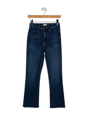 Mother High-Rise Straight Leg Jeans