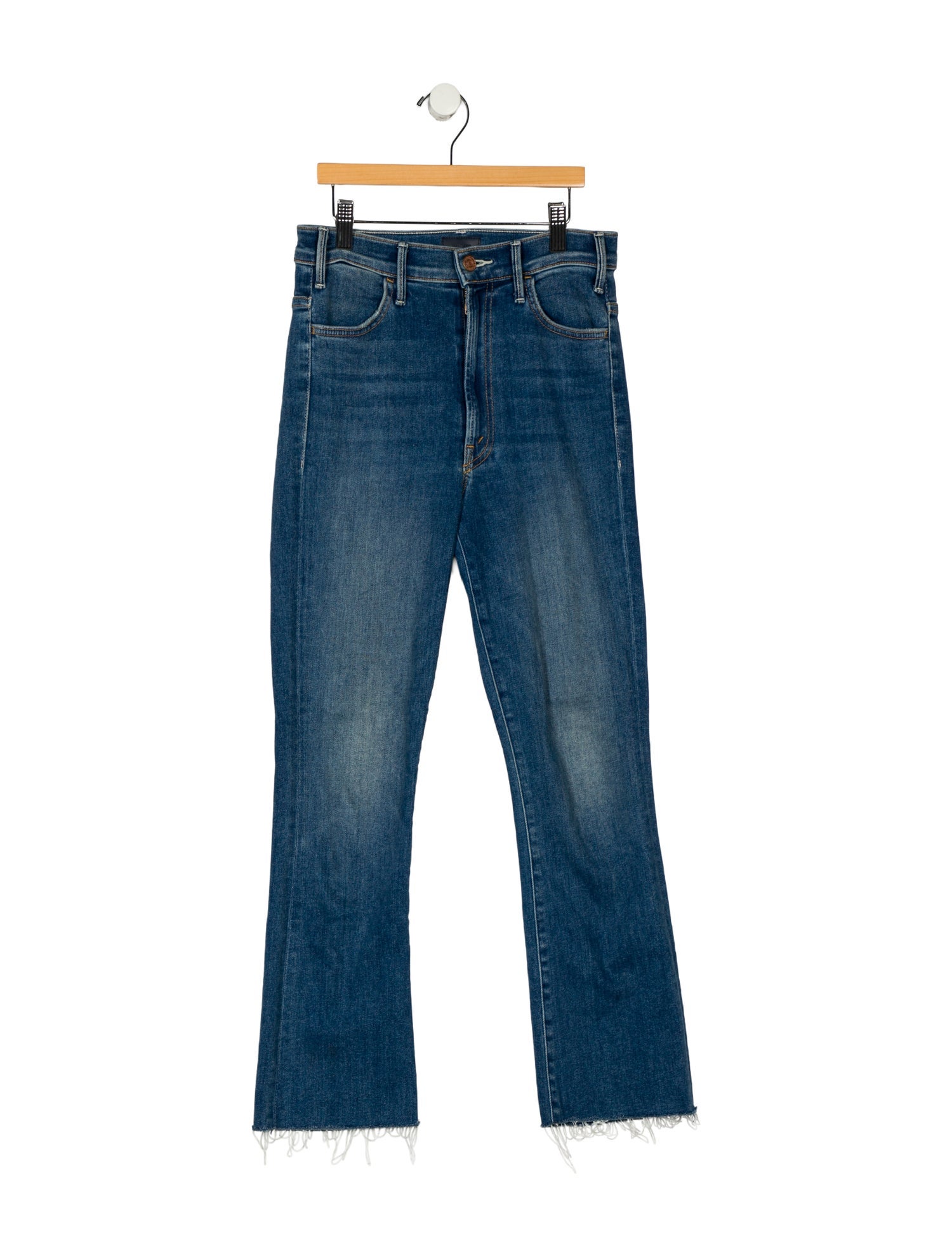 Mother High-Rise Straight Leg Jeans