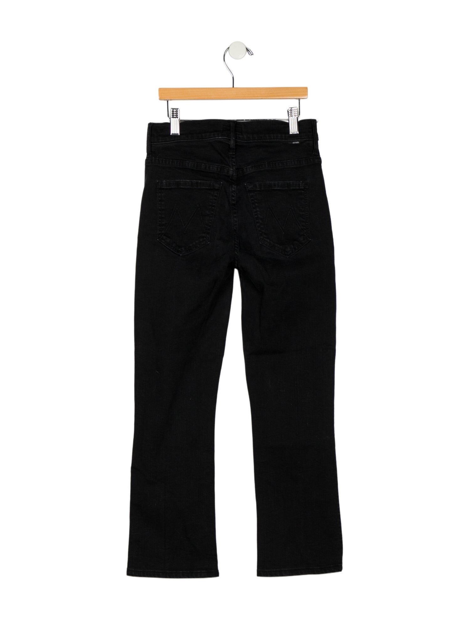 Mother Mid-Rise Straight Leg Jeans