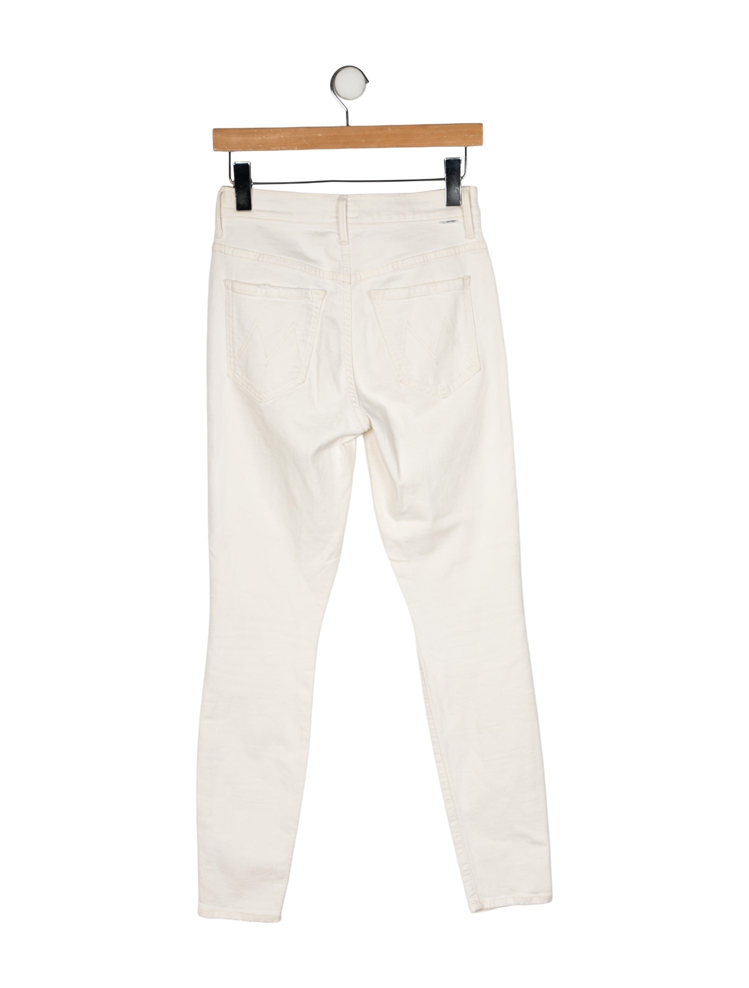 Mother Mid-Rise Skinny Leg Jeans