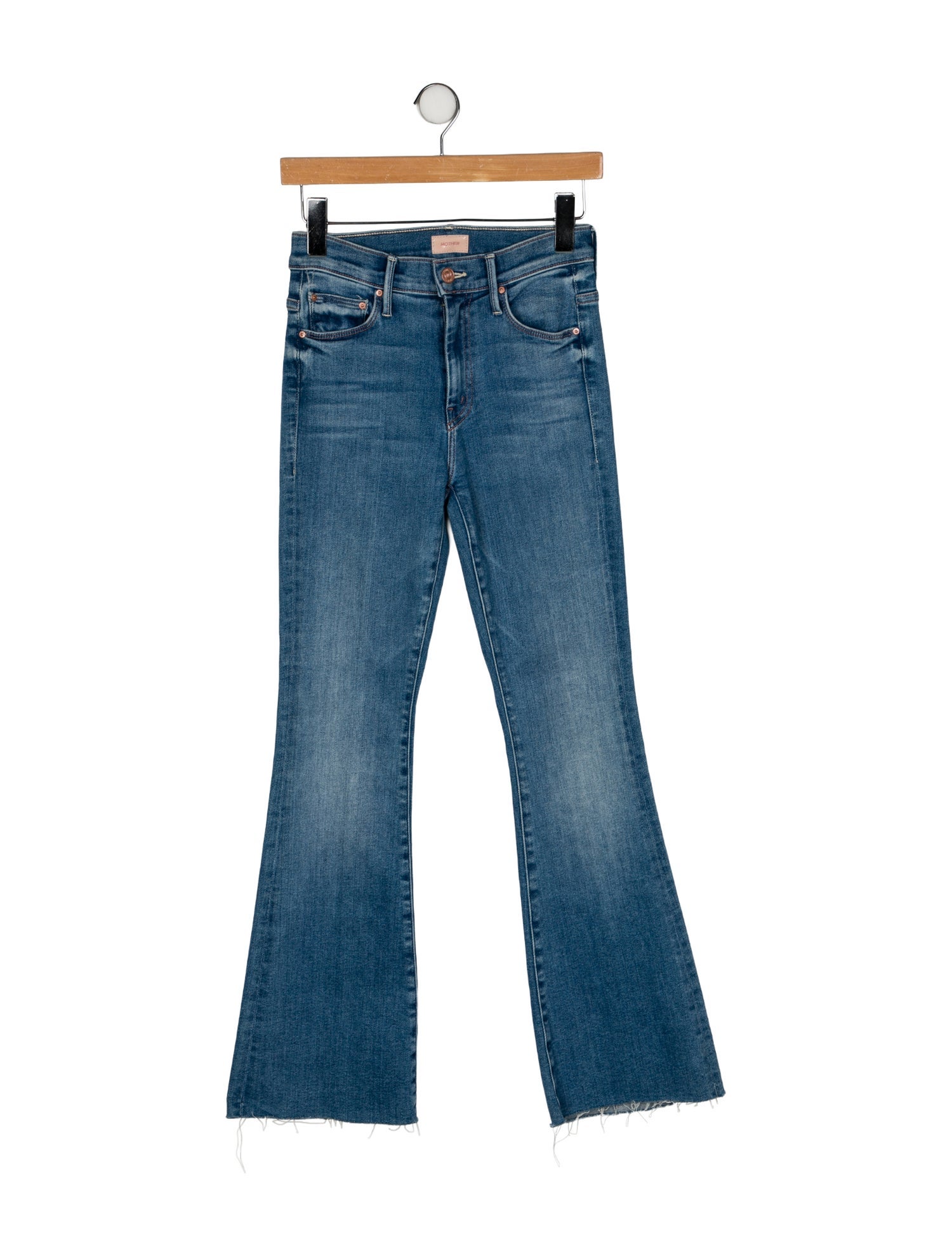 Mother High-Rise Wide Leg Jeans
