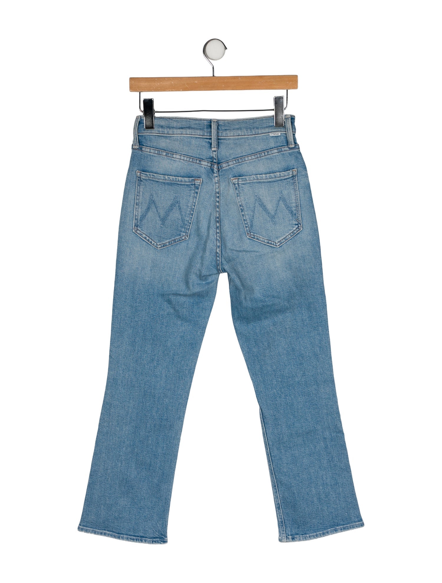 Mother High-Rise Wide Leg Jeans