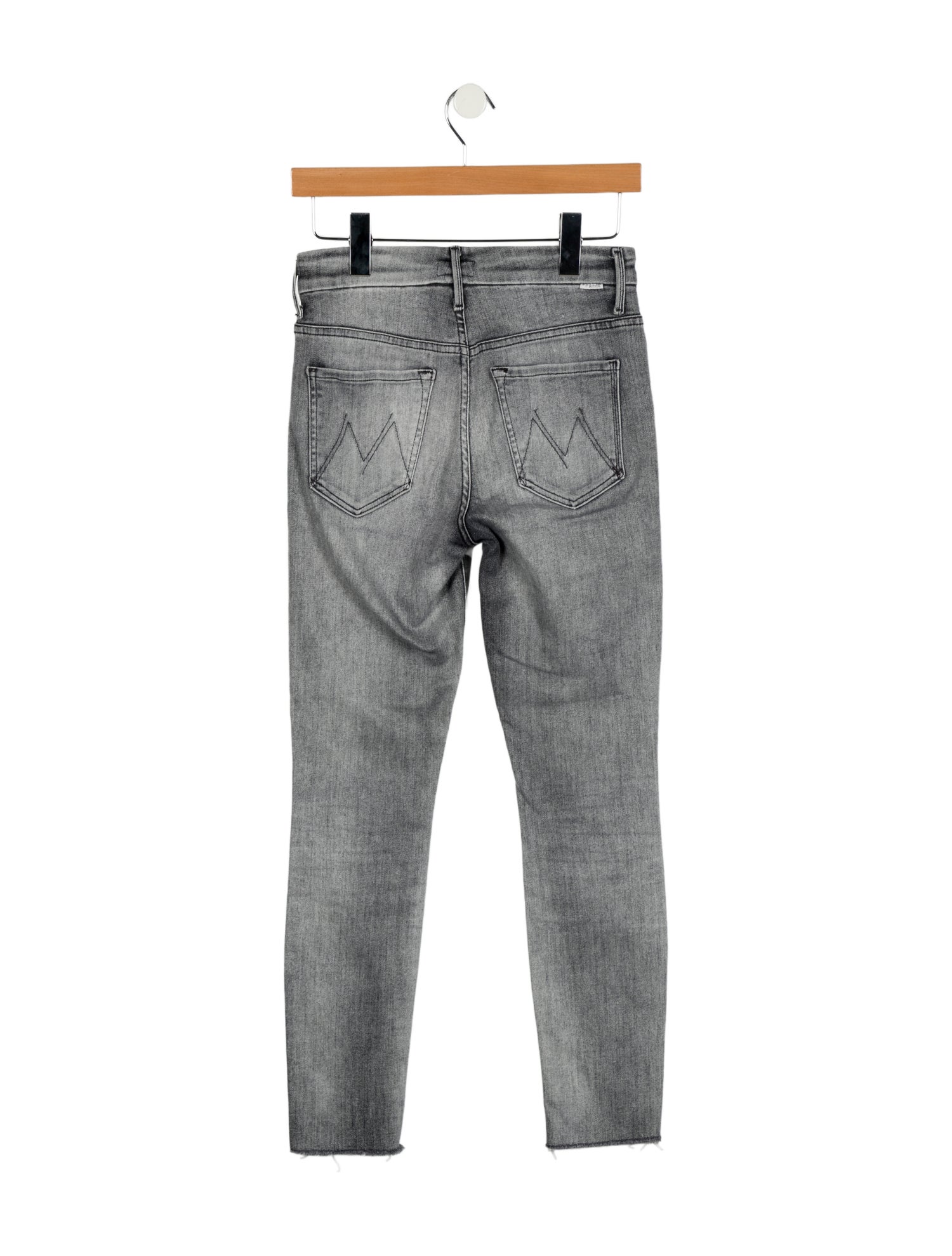Mother Mid-Rise Skinny Leg Jeans