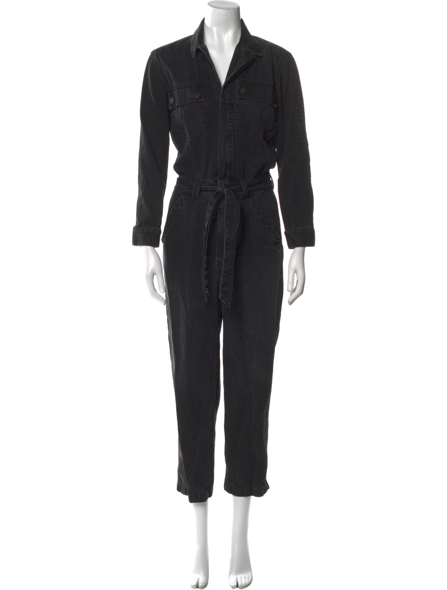 Mother V-Neck Jumpsuit