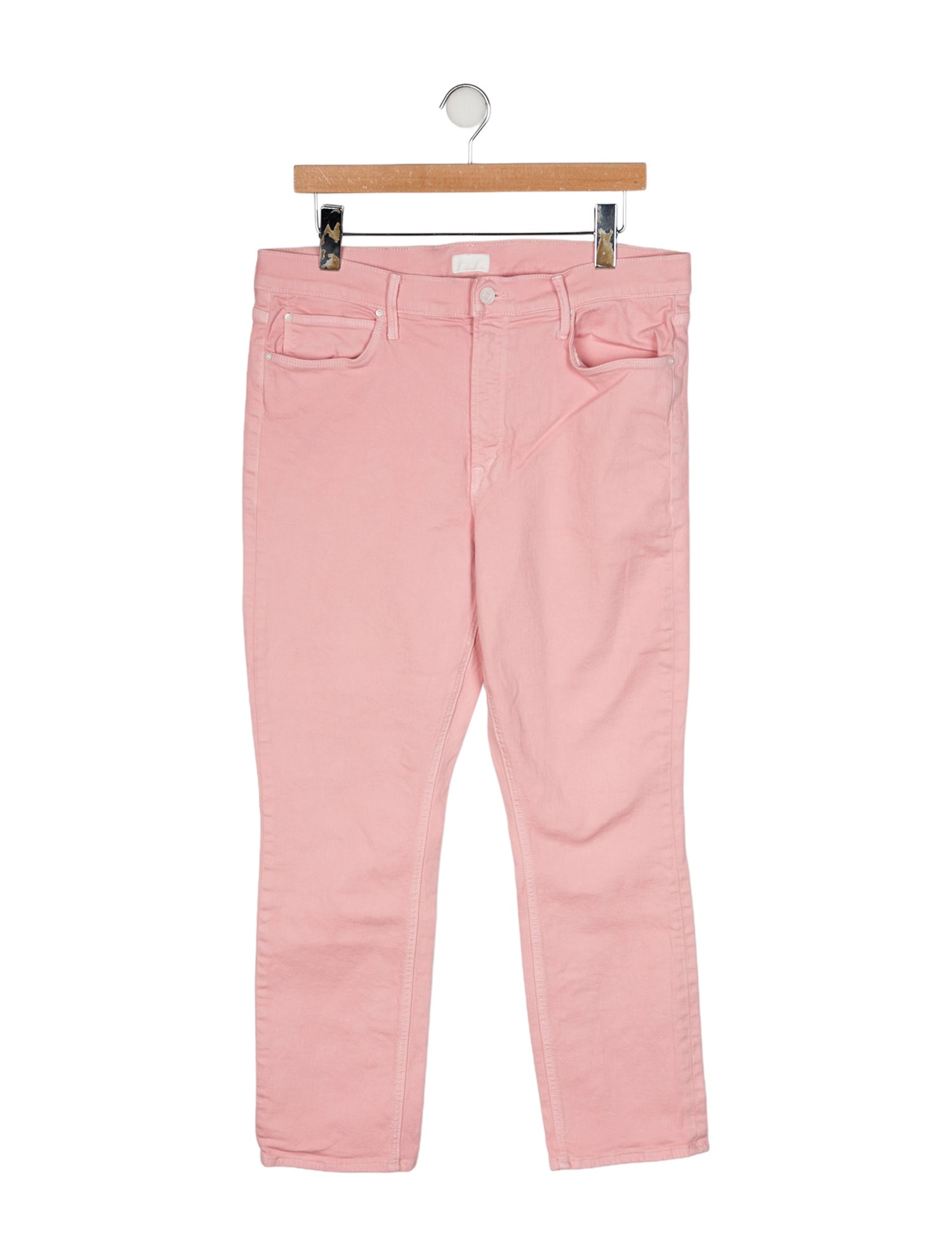 Mother High-Rise Straight Leg Jeans