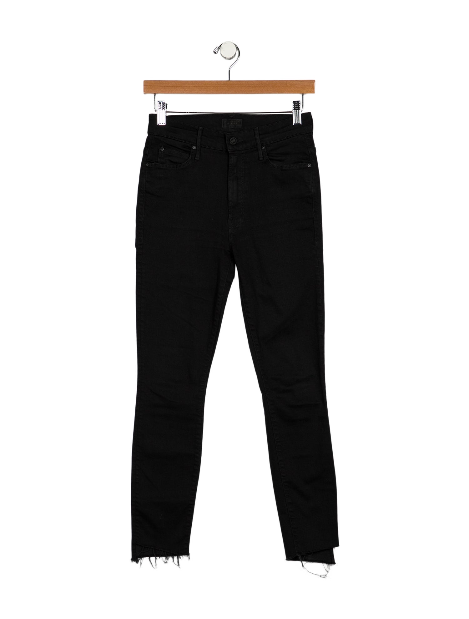 Mother Mid-Rise Skinny Leg Jeans