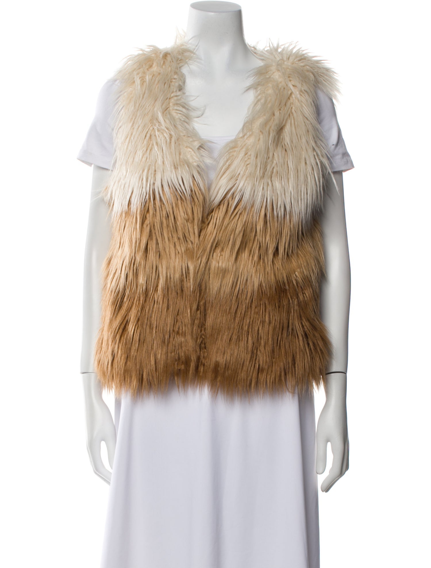 Mother Faux Fur Vest