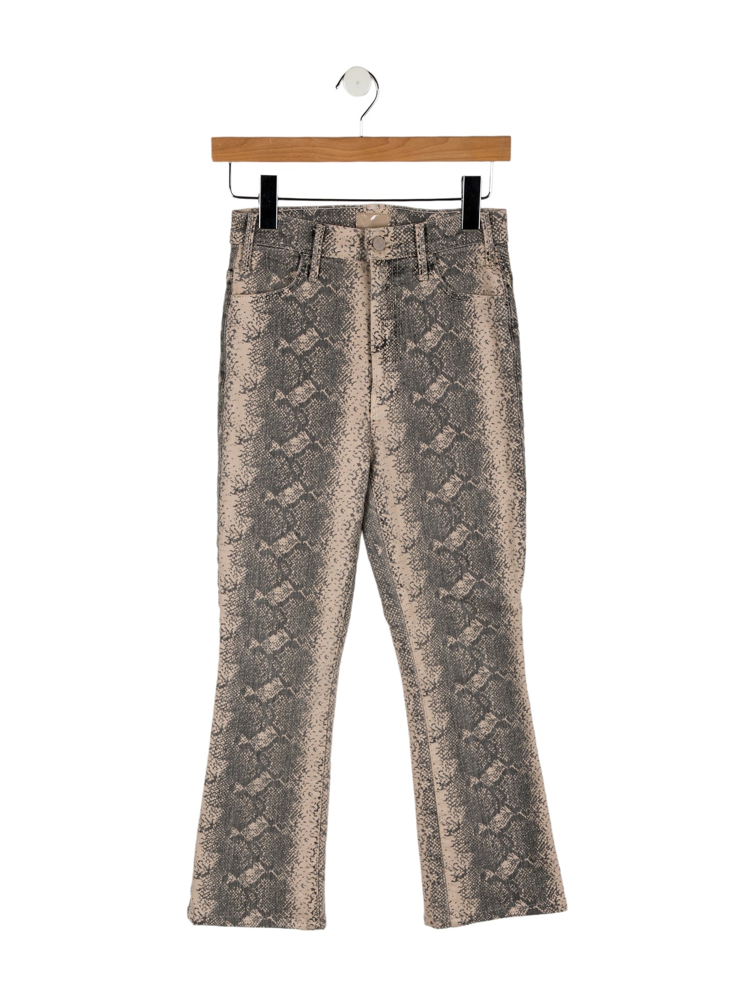 Mother Mid-Rise Straight Leg Jeans