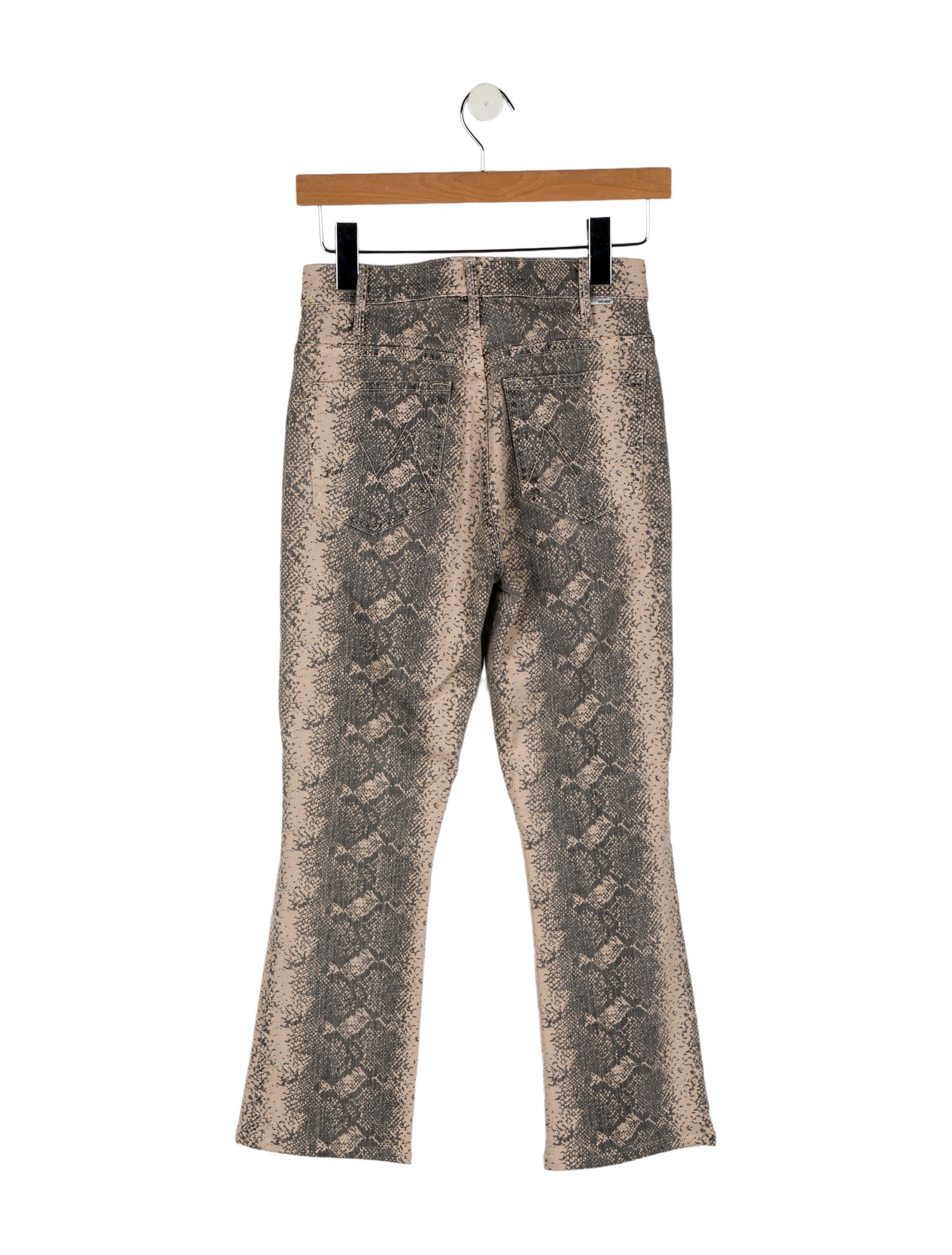 Mother Mid-Rise Straight Leg Jeans