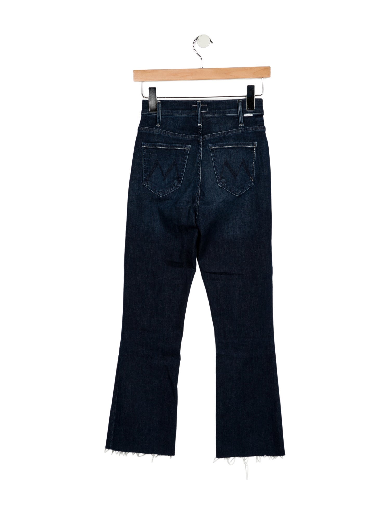 Mother Mid-Rise Straight Leg Jeans