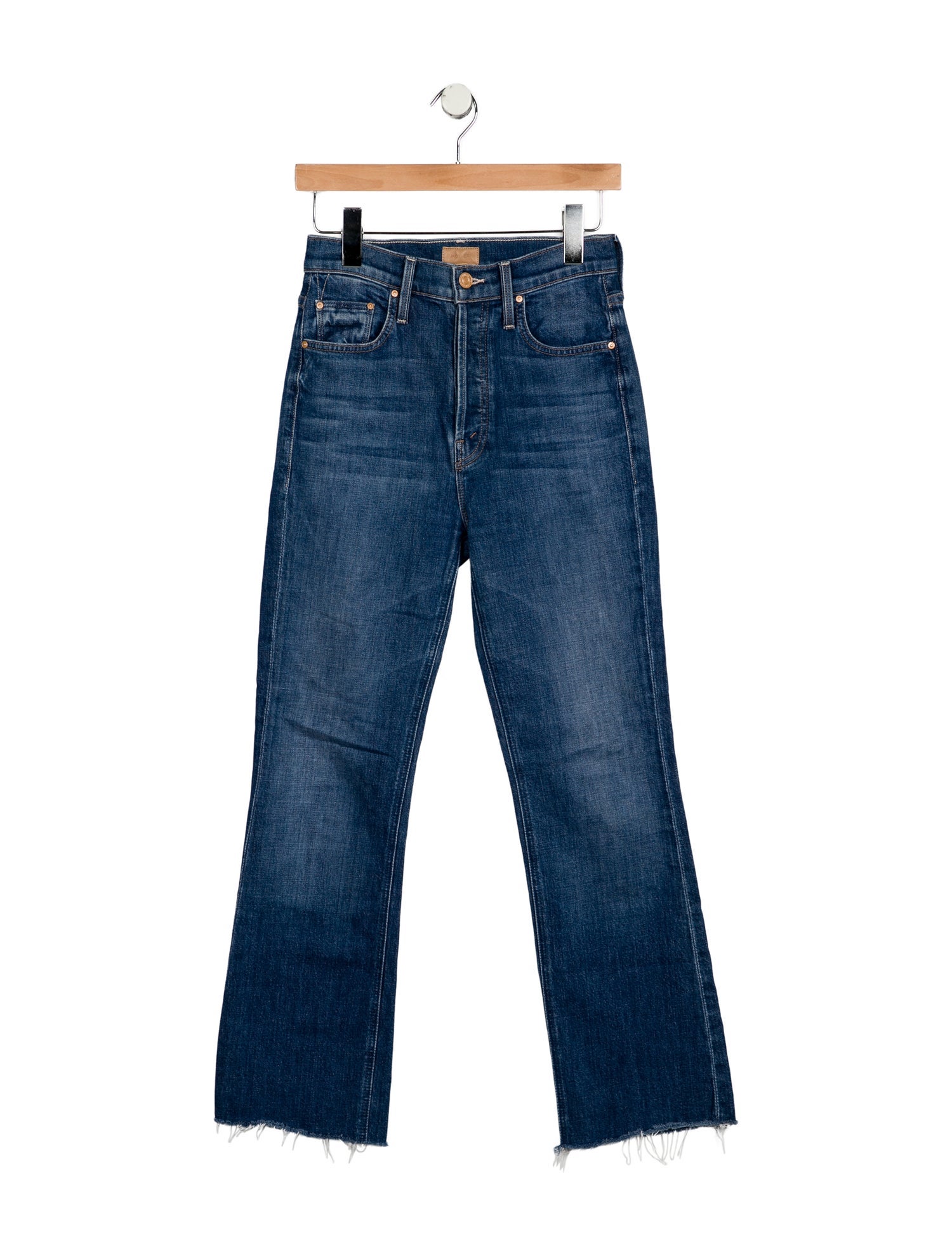 Mother High-Rise Straight Leg Jeans