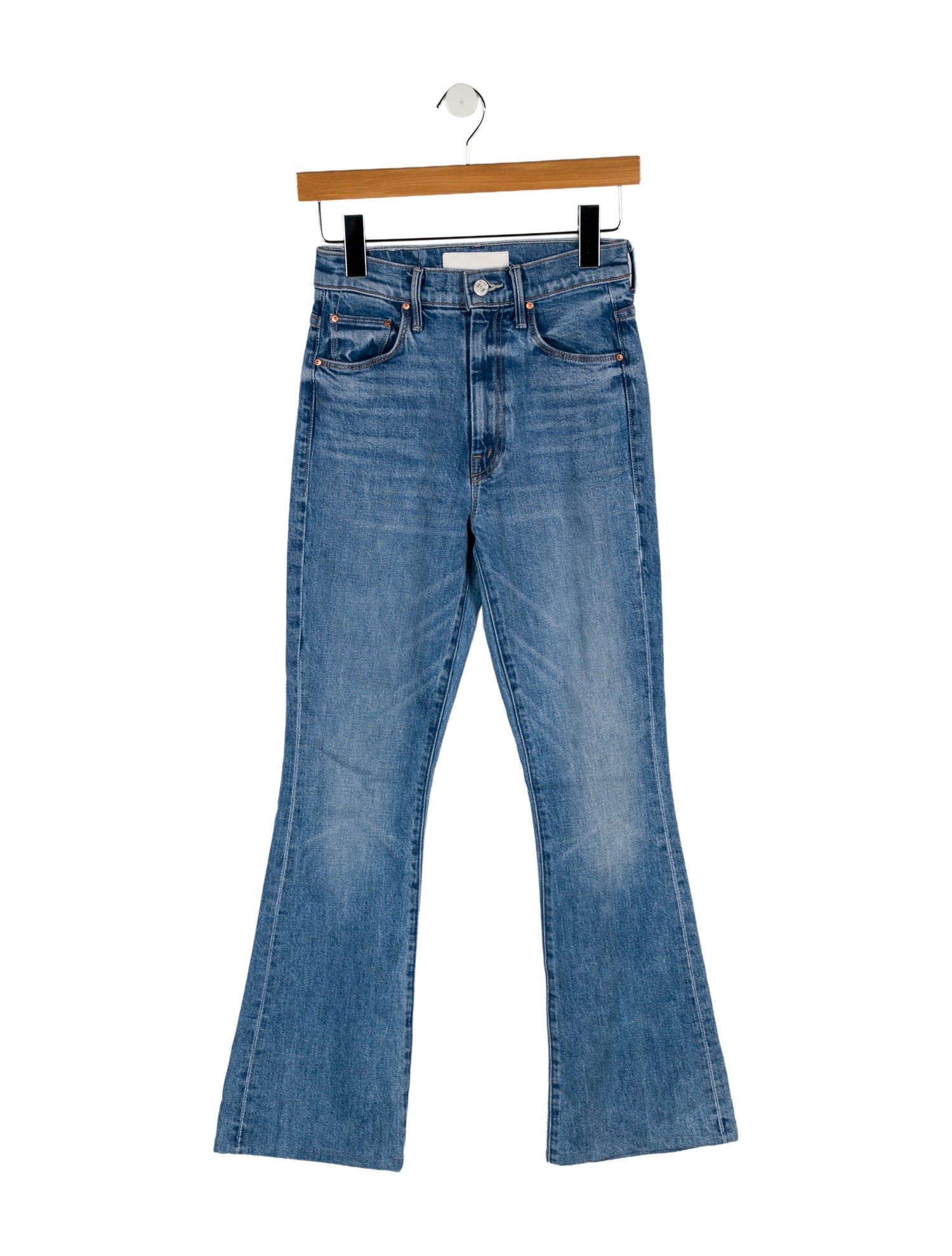 Mother High-Rise Wide Leg Jeans
