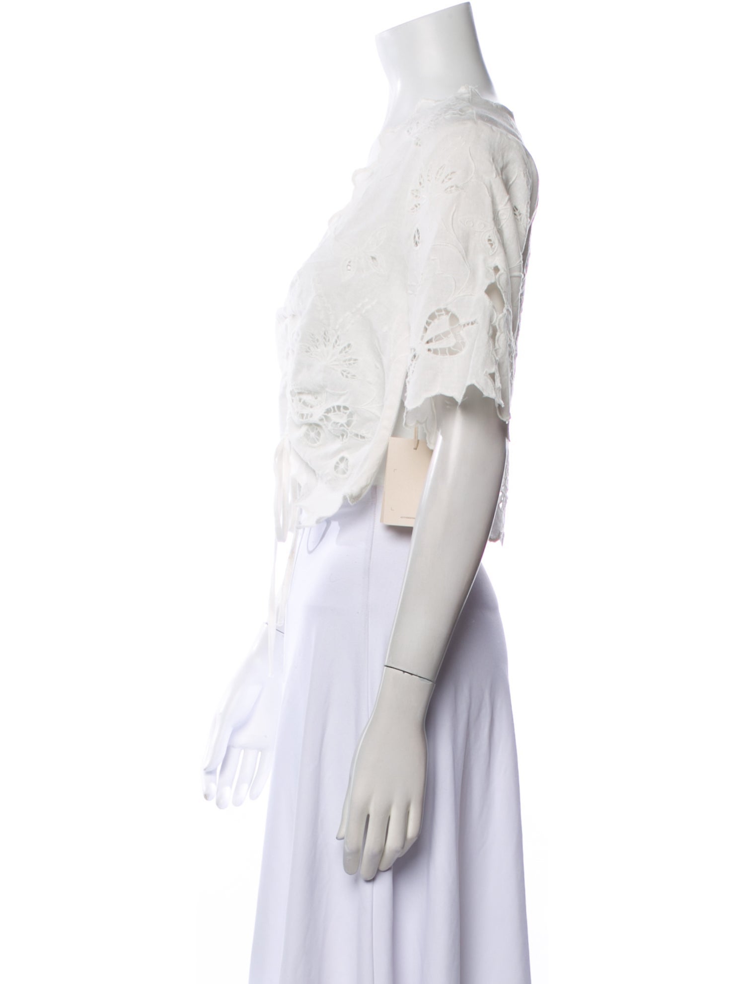 Mother V-Neck Short Sleeve Crop Top