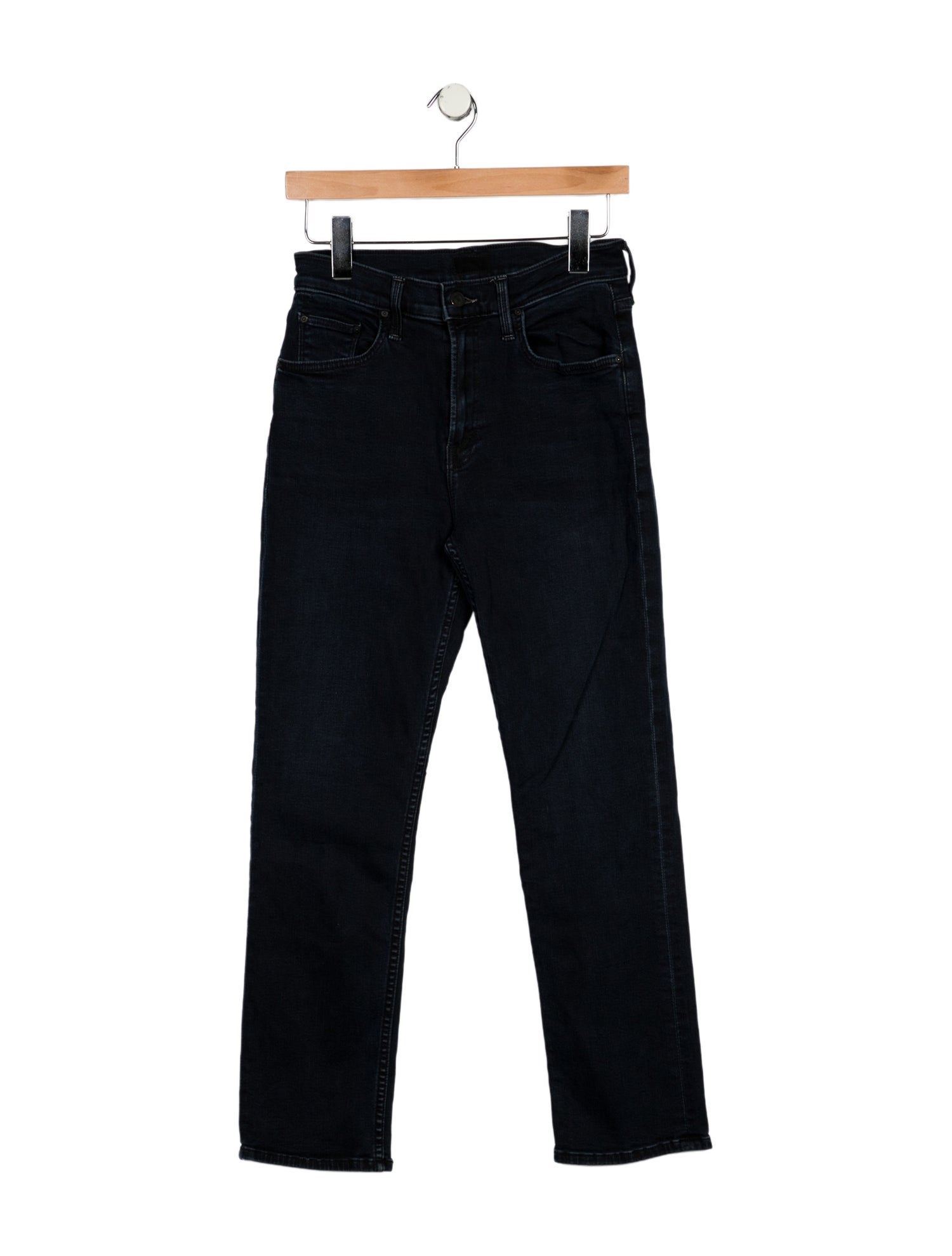 Mother High-Rise Straight Leg Jeans