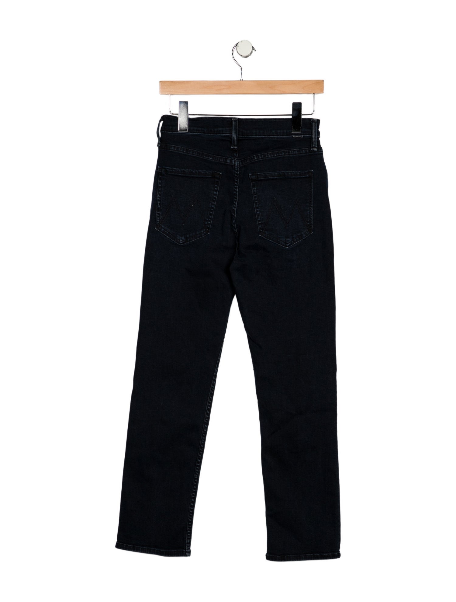 Mother High-Rise Straight Leg Jeans