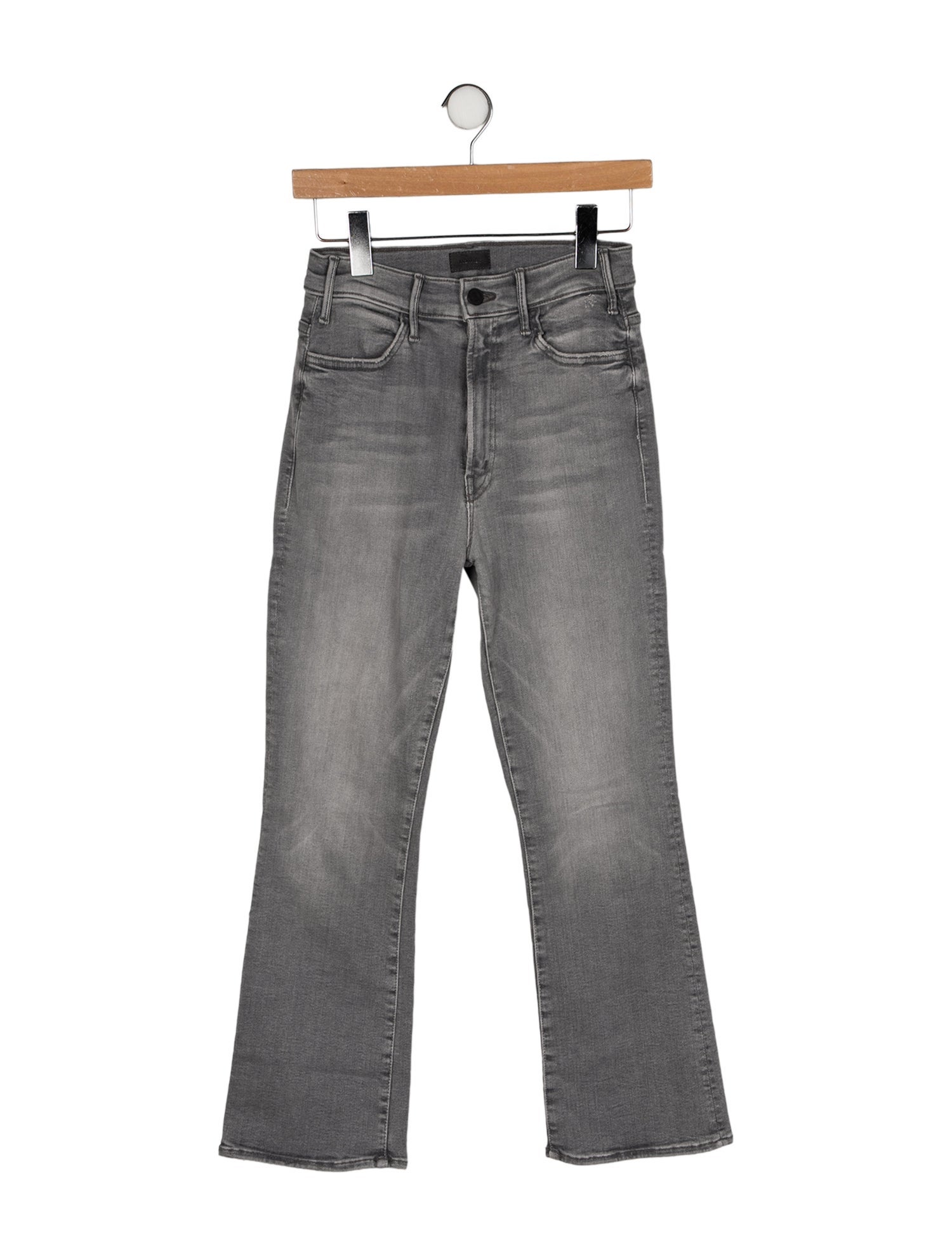 Mother Mid-Rise Straight Leg Jeans