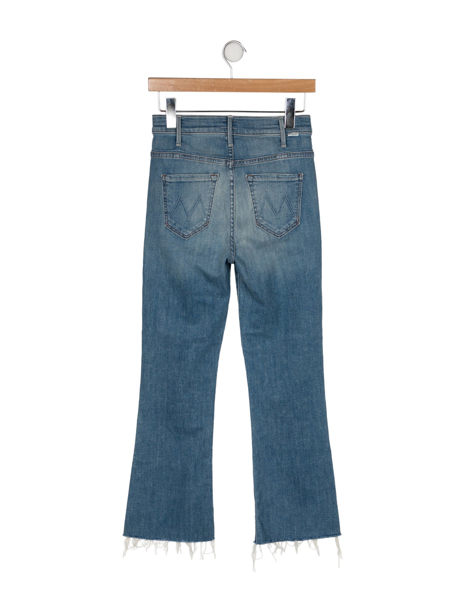 Mother Mid-Rise Straight Leg Jeans
