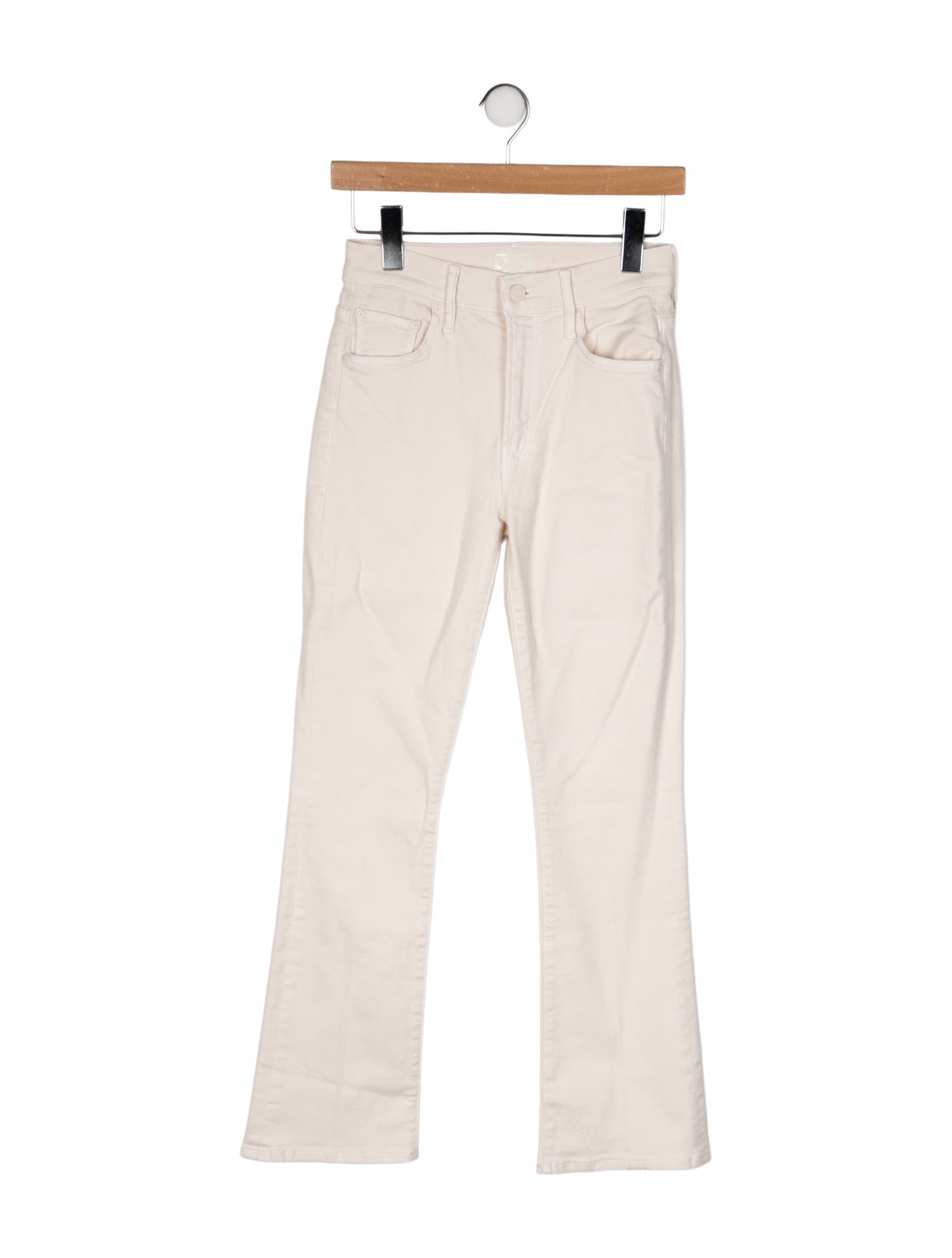 Mother High-Rise Straight Leg Jeans