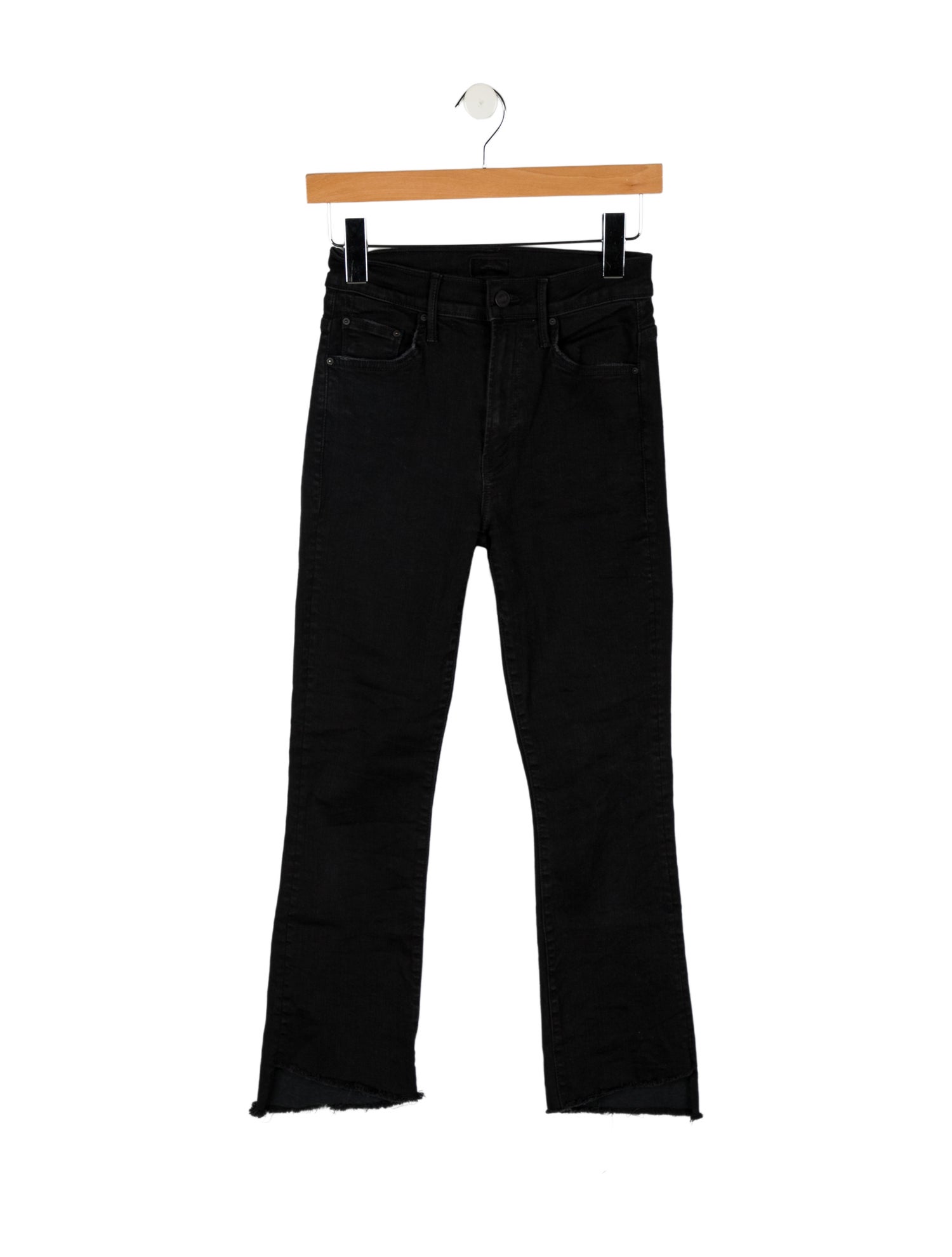 Mother Mid-Rise Straight Leg Jeans