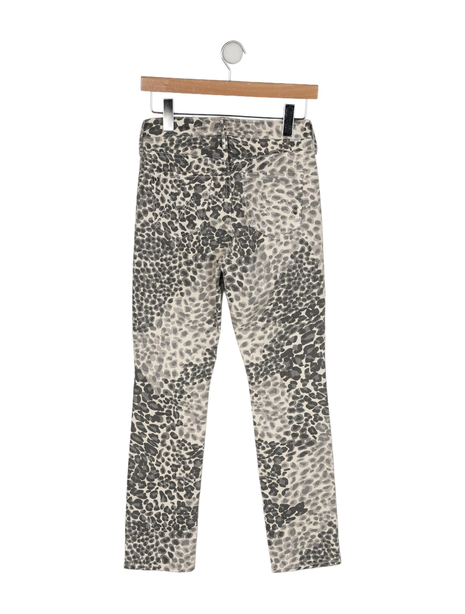 Mother Mid-Rise Straight Leg Jeans