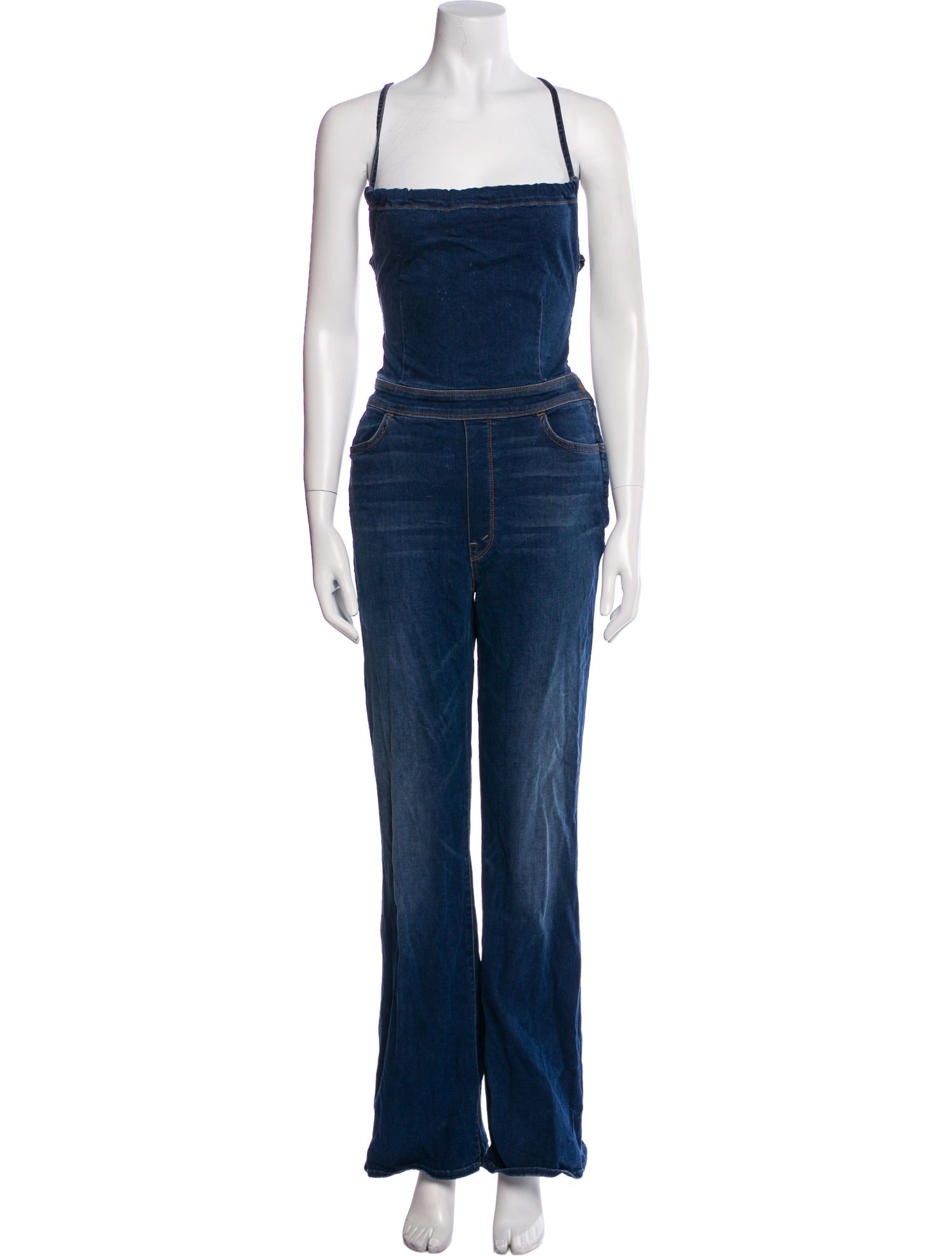 Mother Square Neckline Jumpsuit