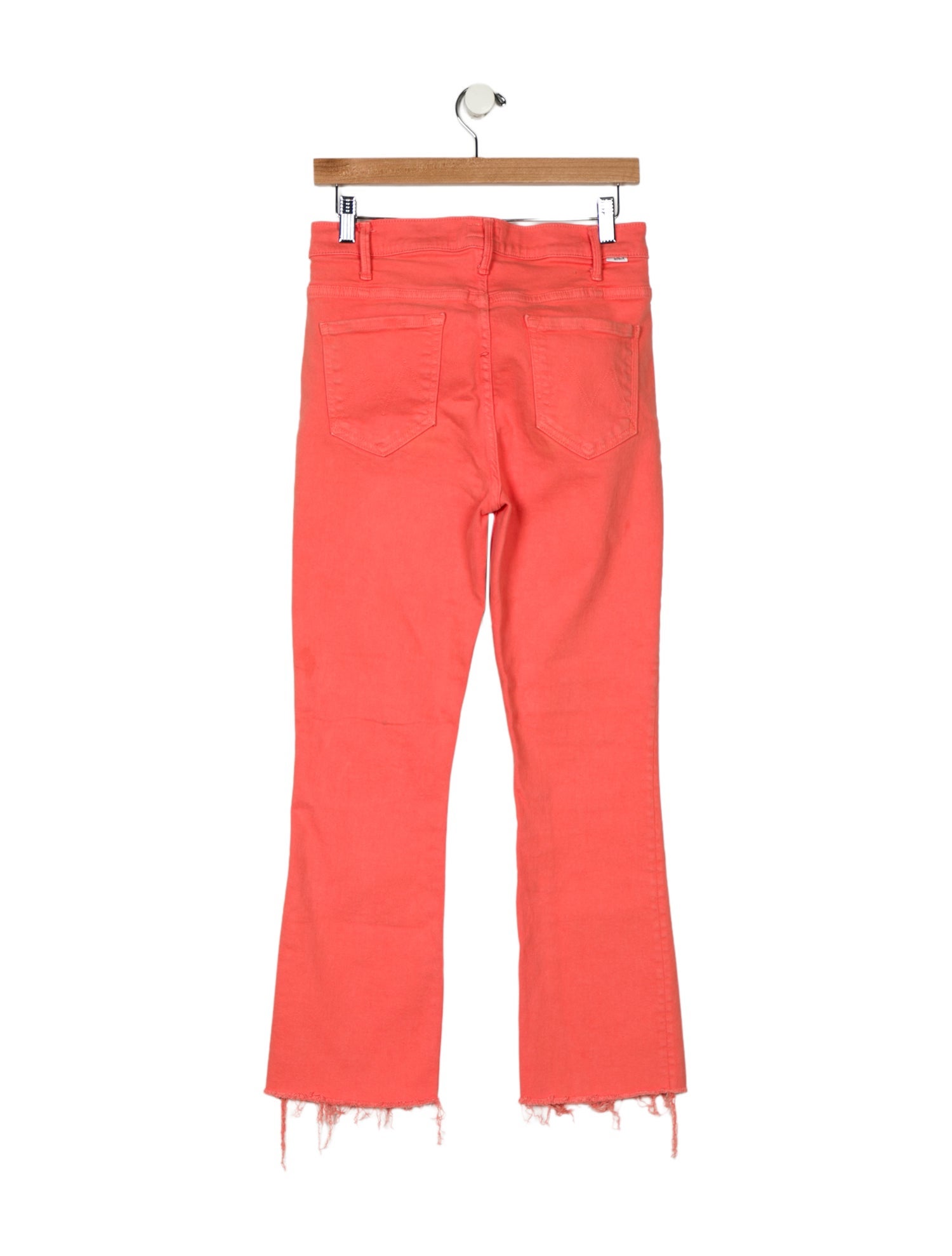 Mother Mid-Rise Straight Leg Jeans